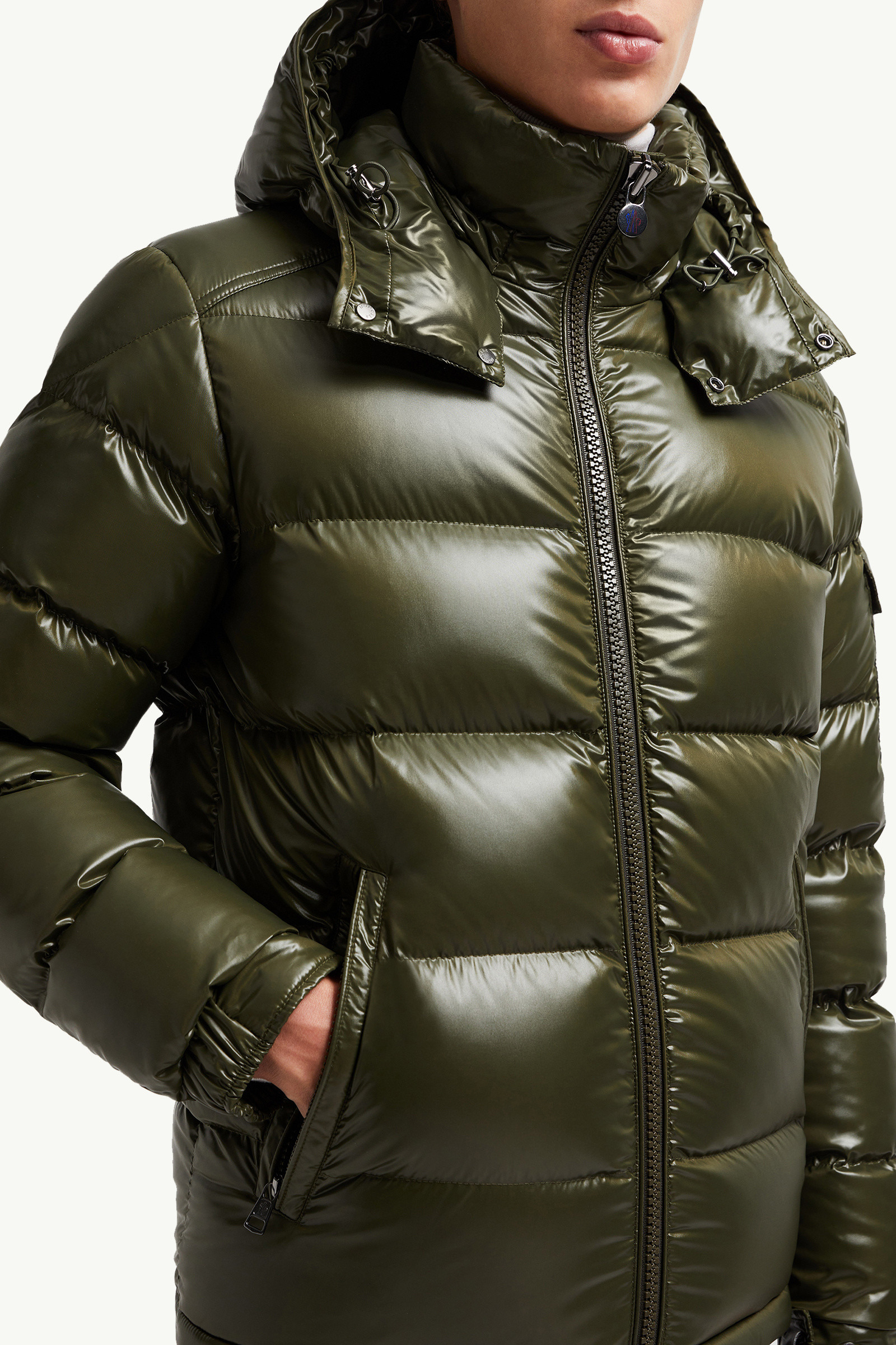 Moncler Maya Hooded Short Down Jacket - 6