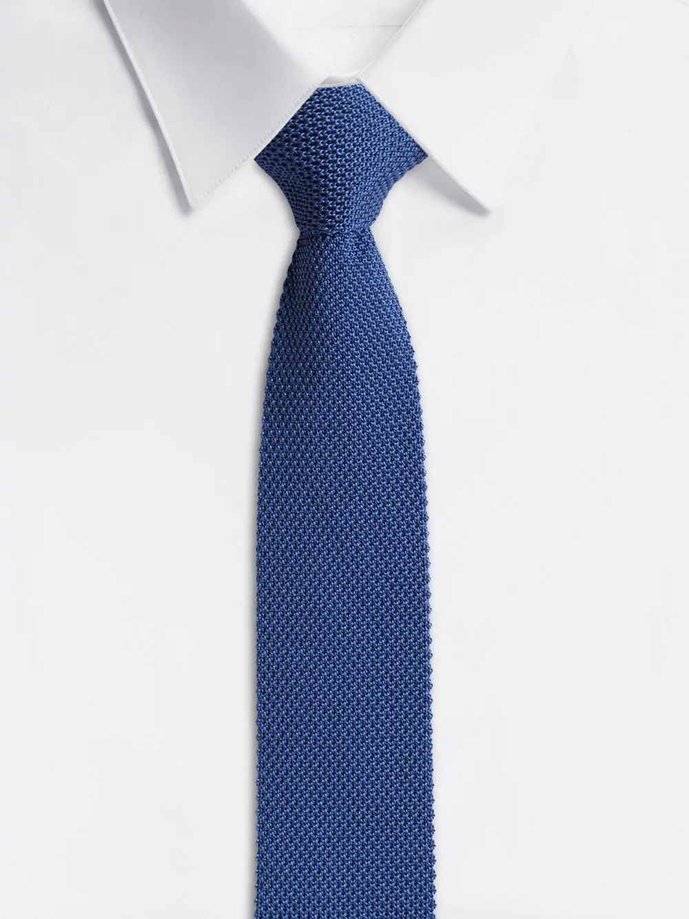 square tip tricot tie - 2