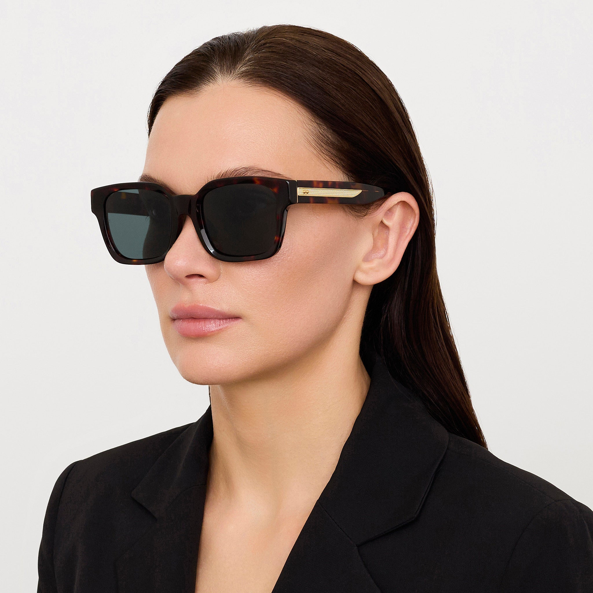 Nathan Sunglasses in Dark Tortoiseshell - 6