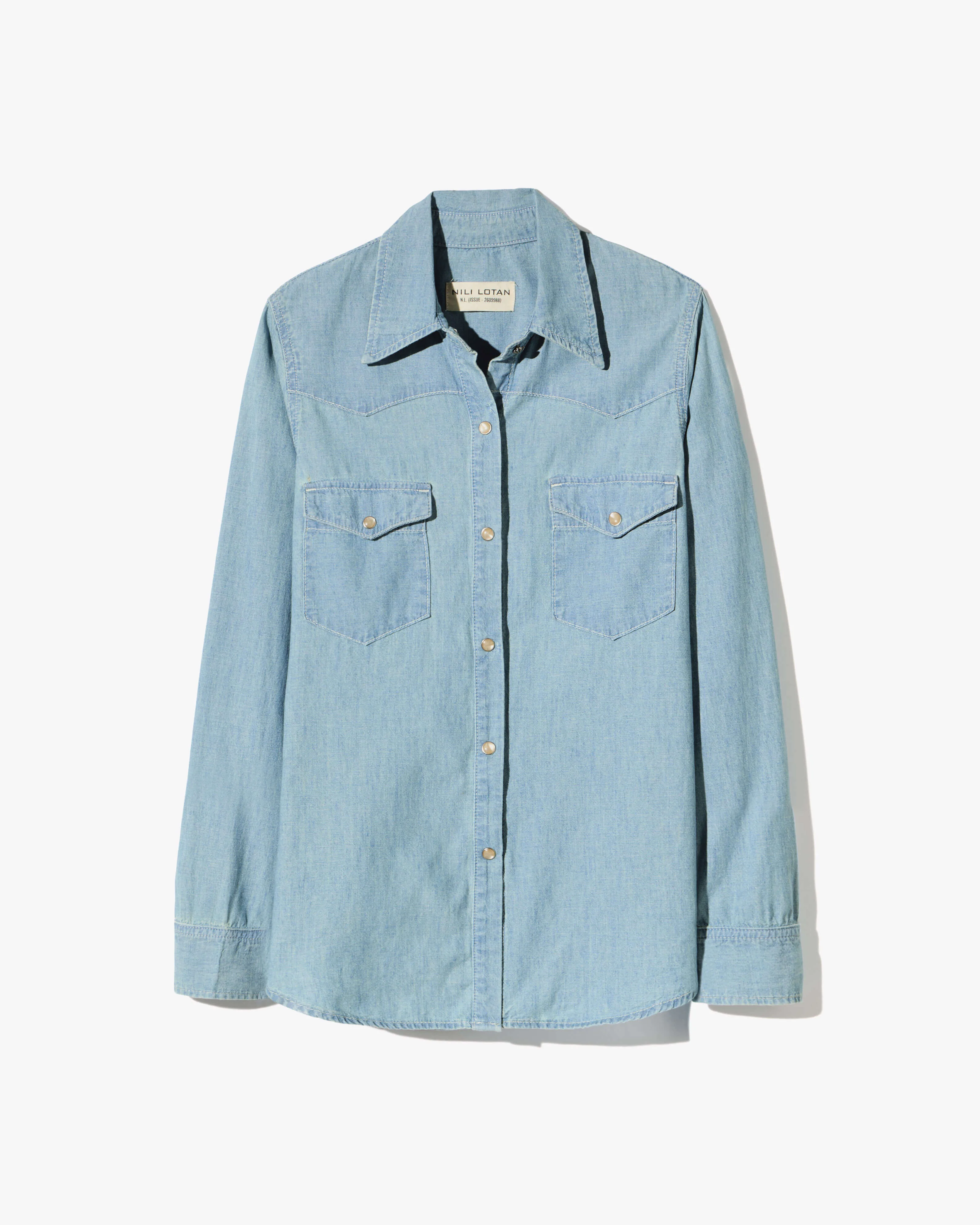 TRAVIS CHAMBRAY SHIRT - 1