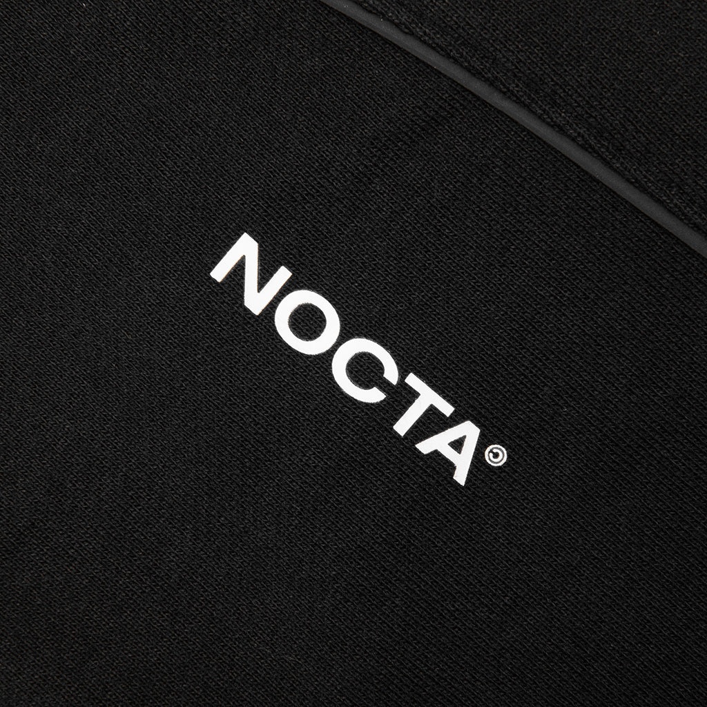 NIKE X NOCTA FLEECE CS HOODIE - BLACK/WHITE - 4