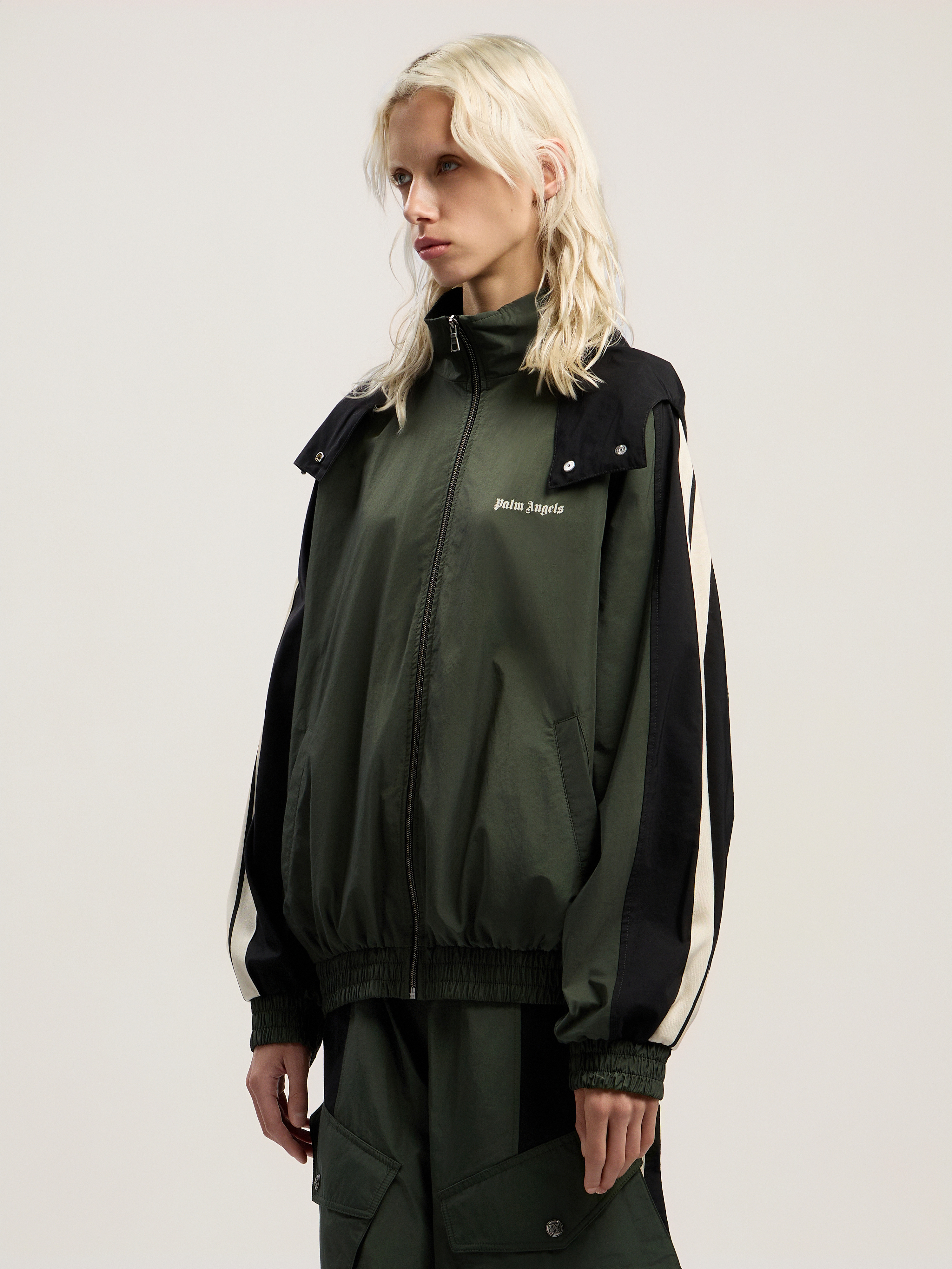 Colorblock Track Windbreaker - 3