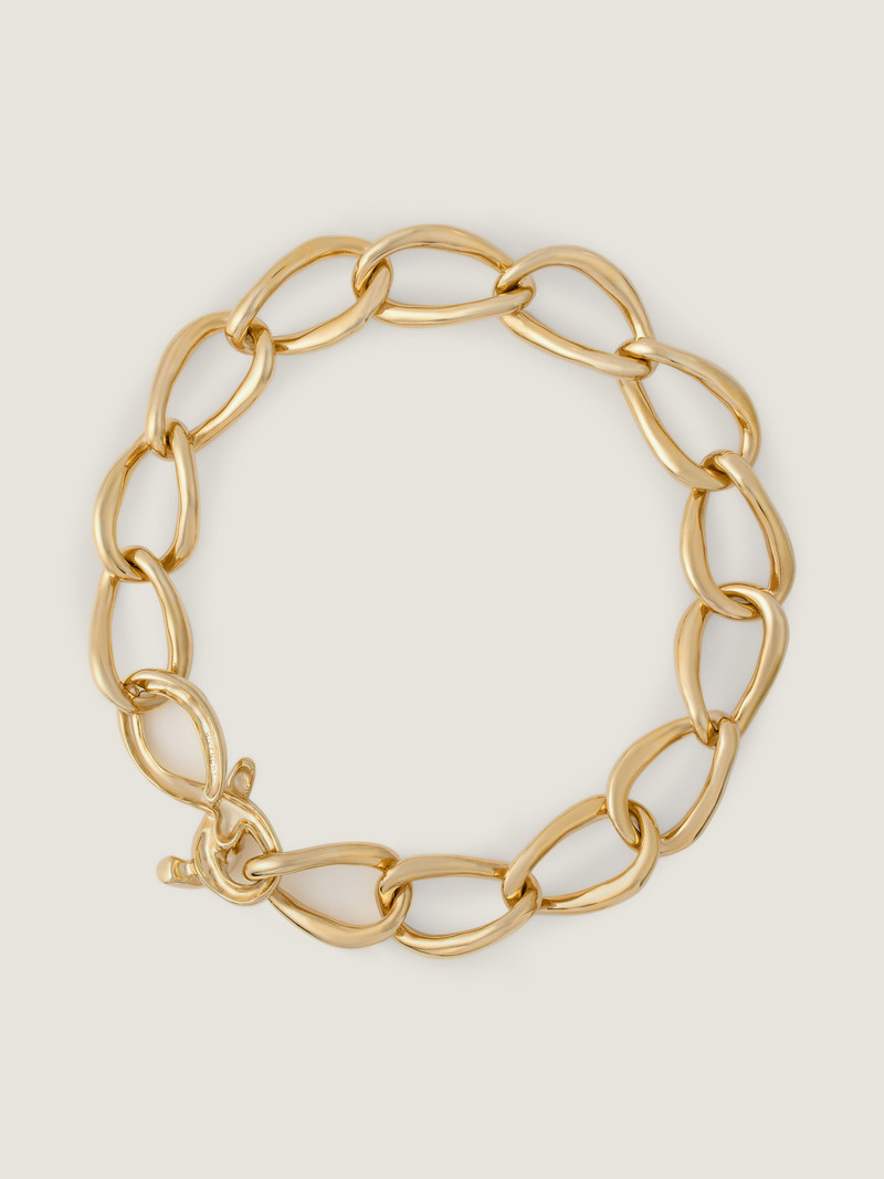 CHAIN LINK NECKLACE IN METAL 3