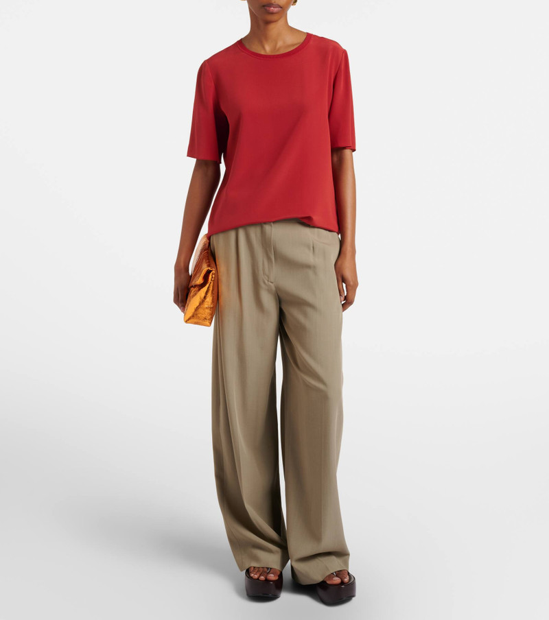 JOSEPH Rubin silk crêpe top outlook