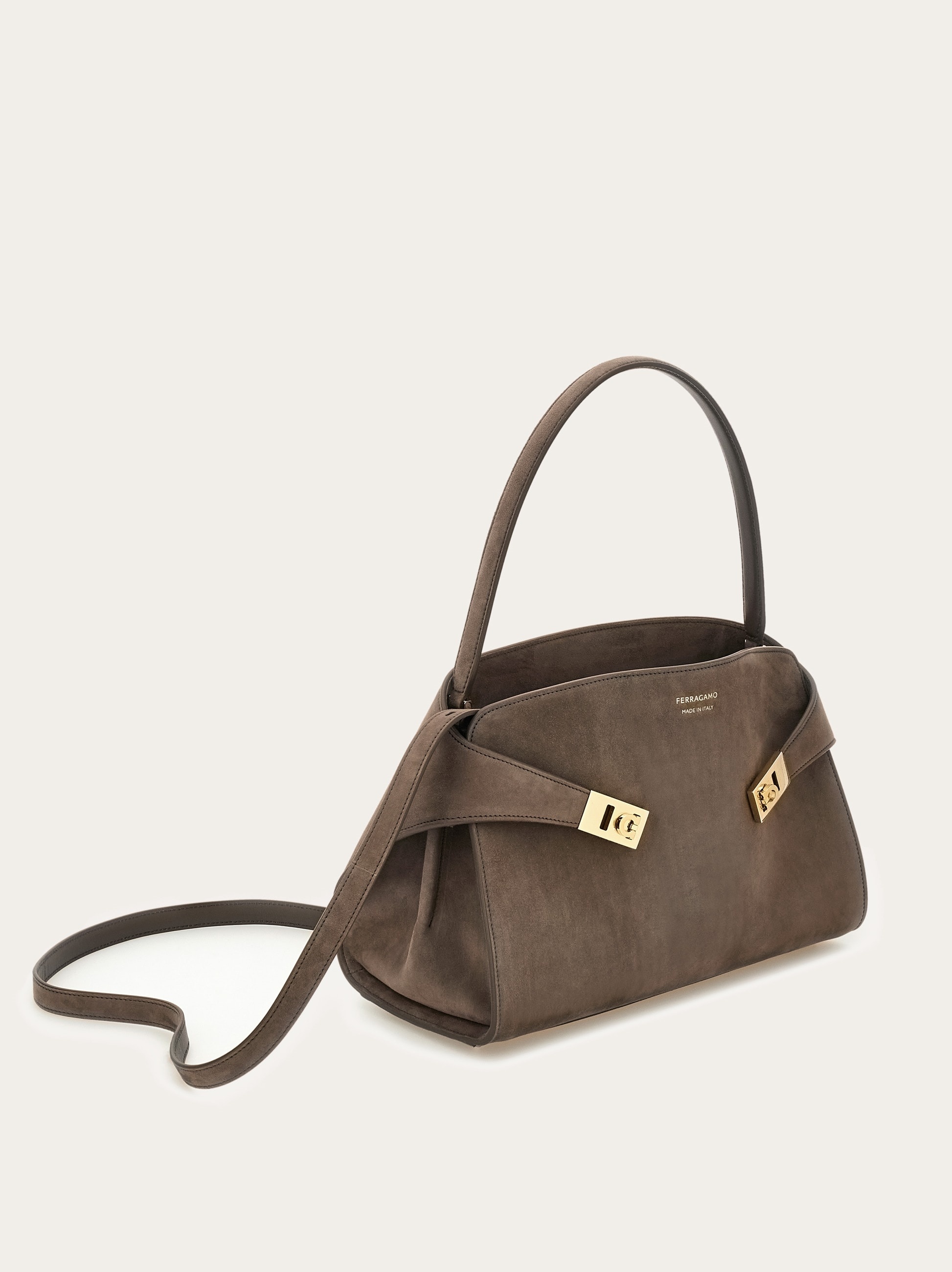 Hug soft bicolor shoulder bag (M) - 7