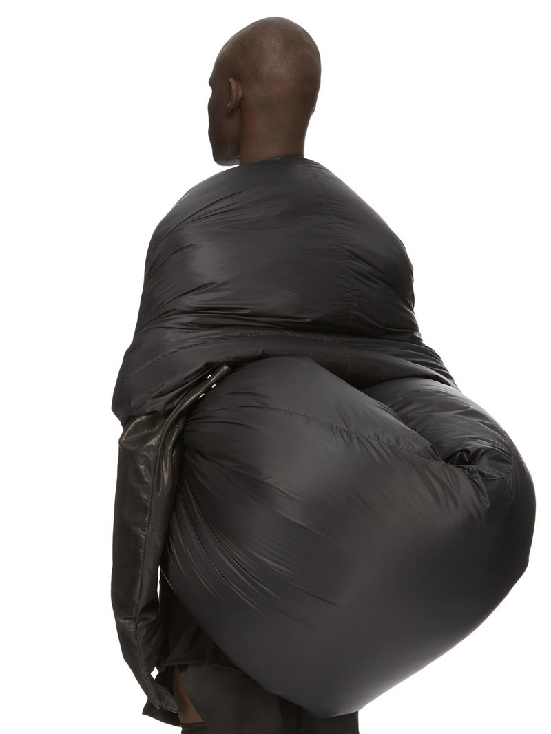 Black Donut Down Cardigan 3