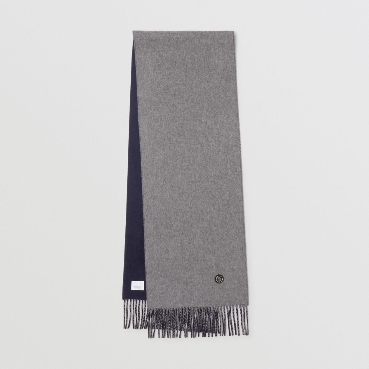 Reversible Monogram Motif Cashmere Scarf - 1