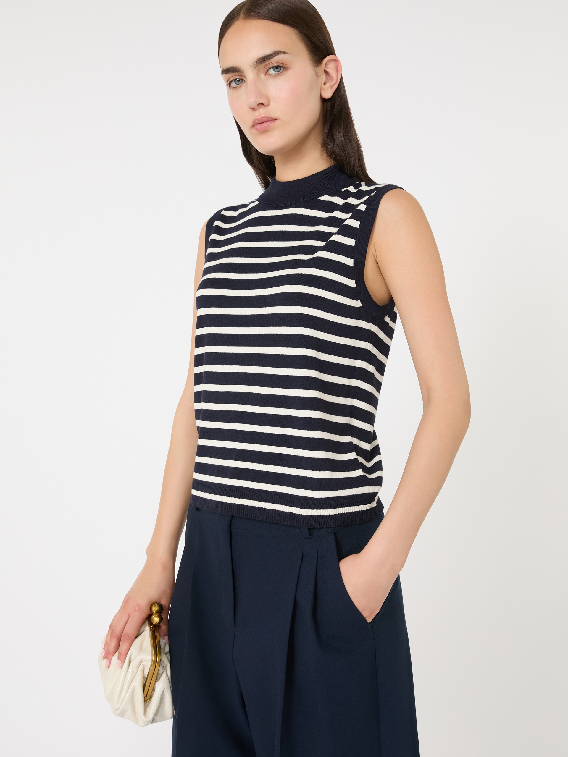 NAZIONE Stretch viscose yarn top - 5