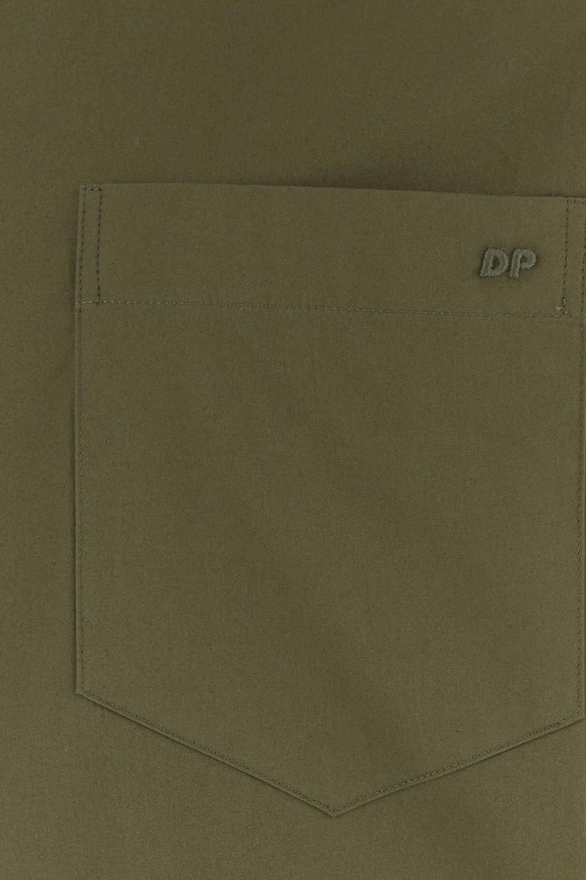 Army green poplin Anne shirt - 3