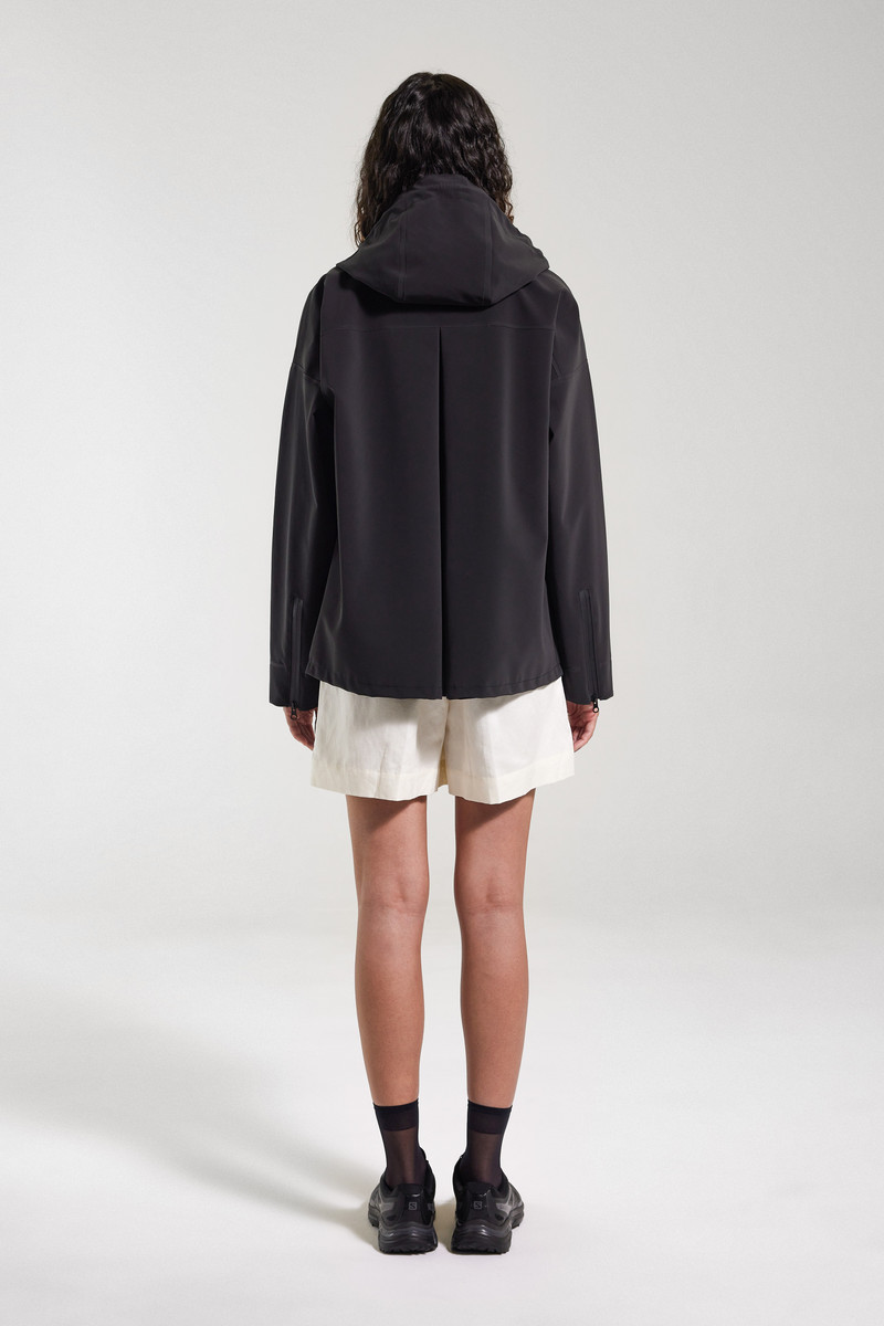 Faversham Matte Raincoat Black 4