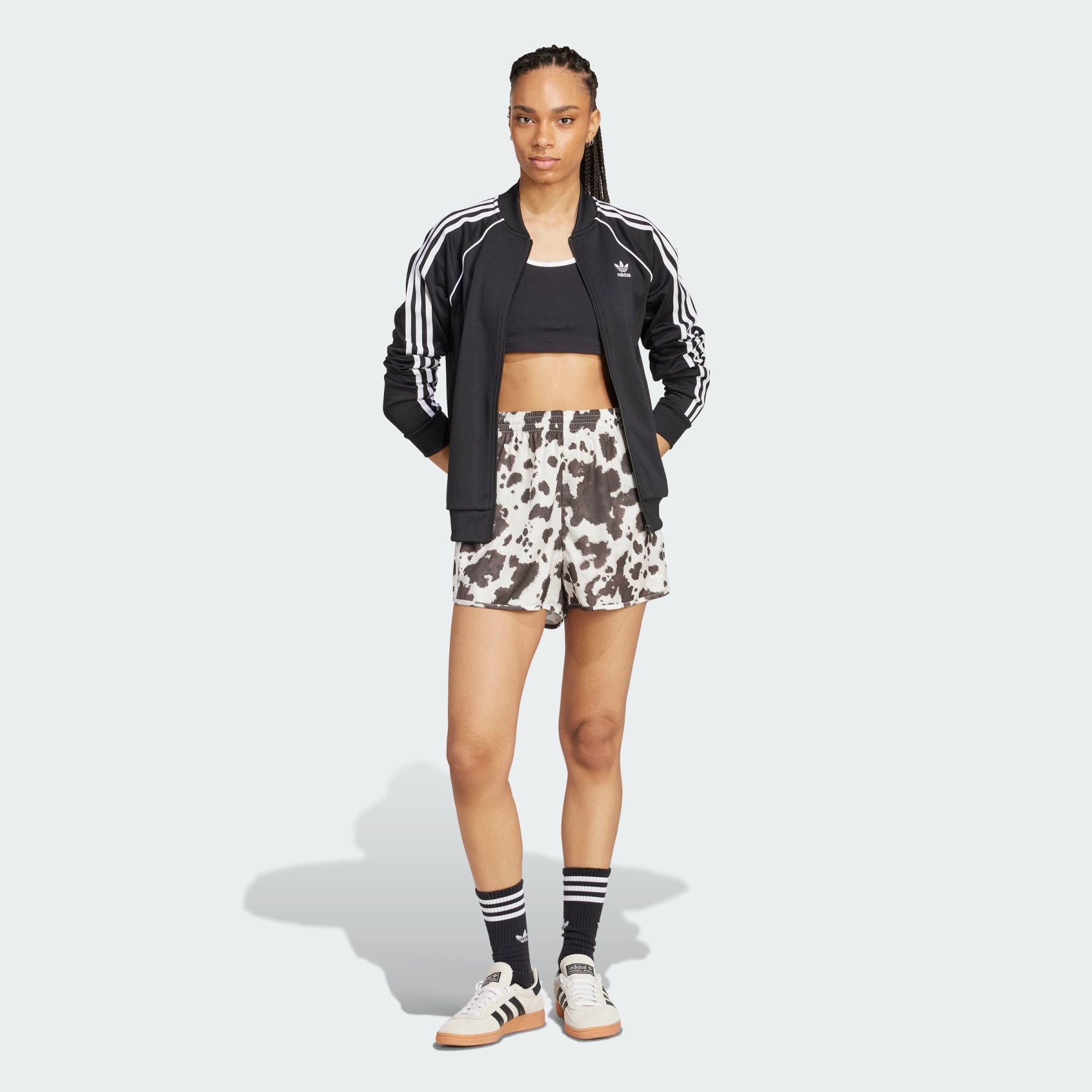 adidas Originals Satin Shorts - 4