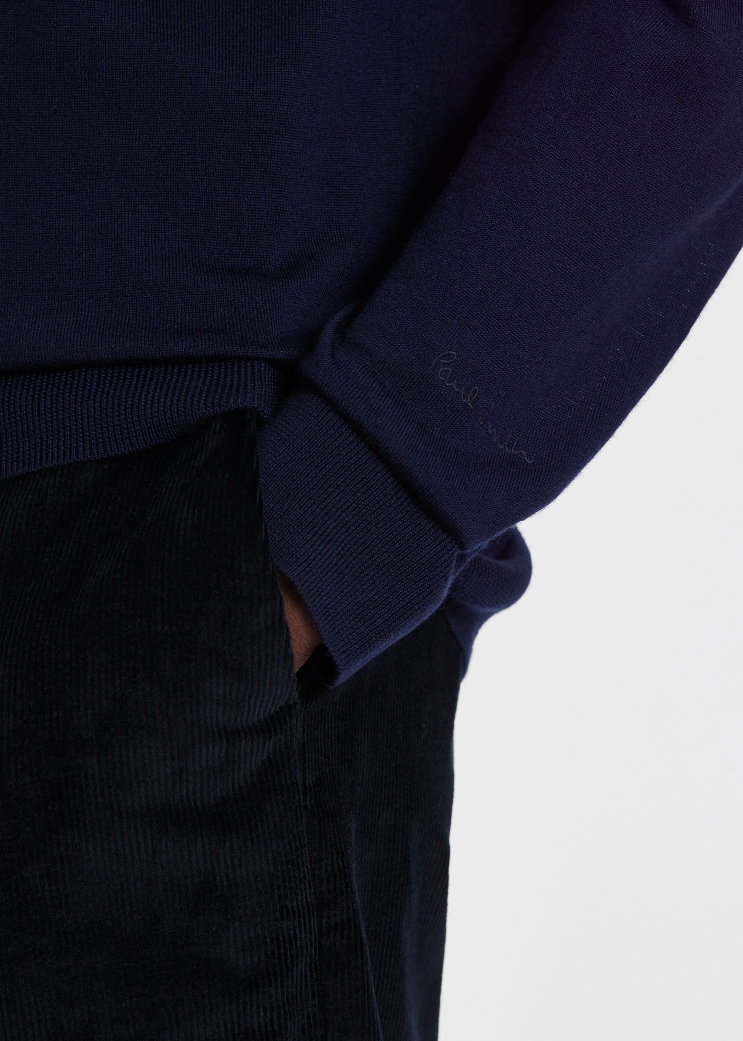 Merino Roll Neck Sweater - 7