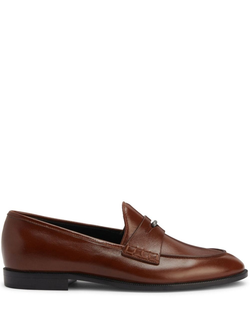 Archiel penny-slot leather loafers 1