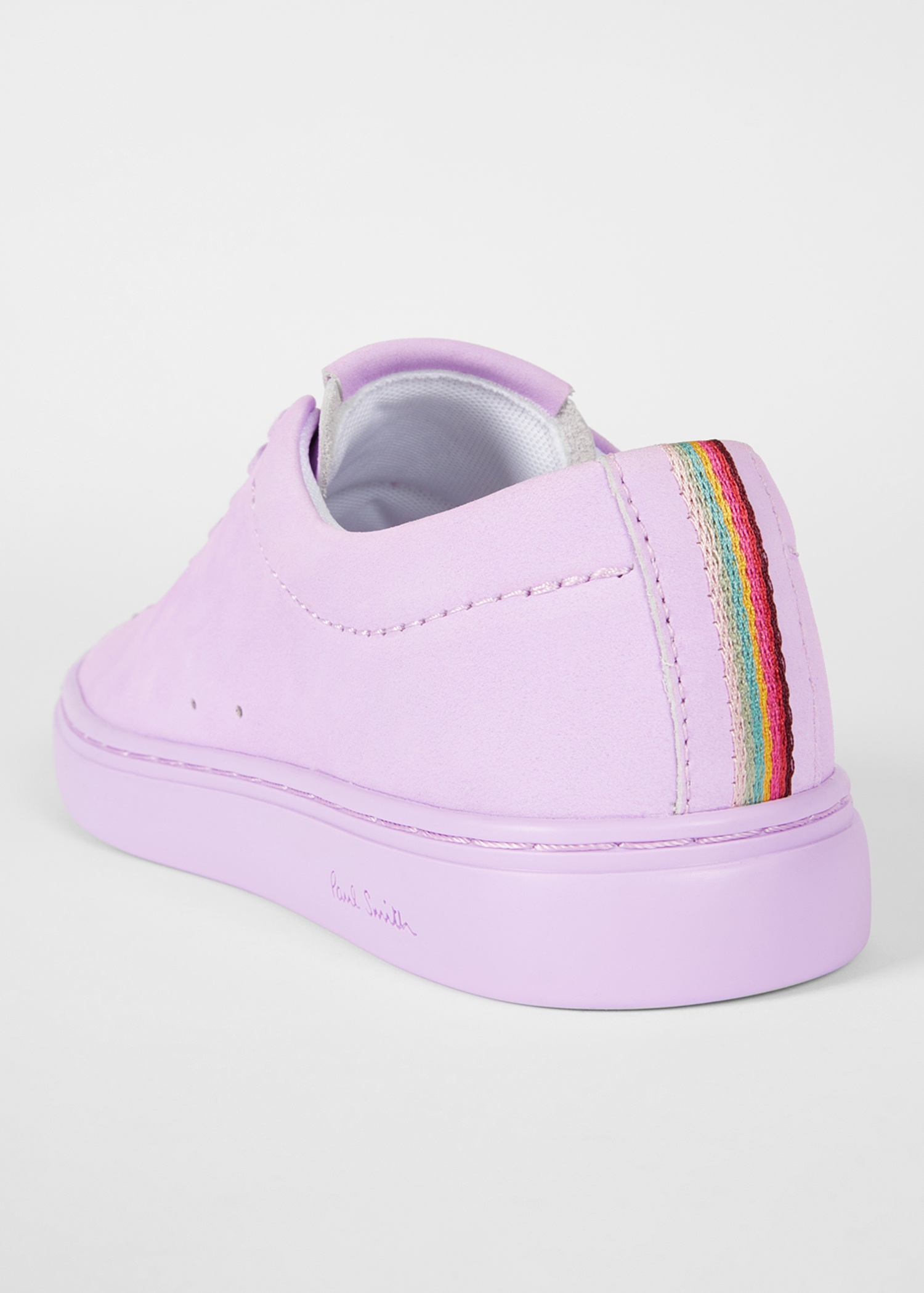Women's Lilac Tonal 'Leanne' Nubuck Trainers - 4