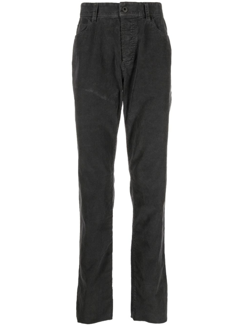 corduroy straight-leg trousers 1