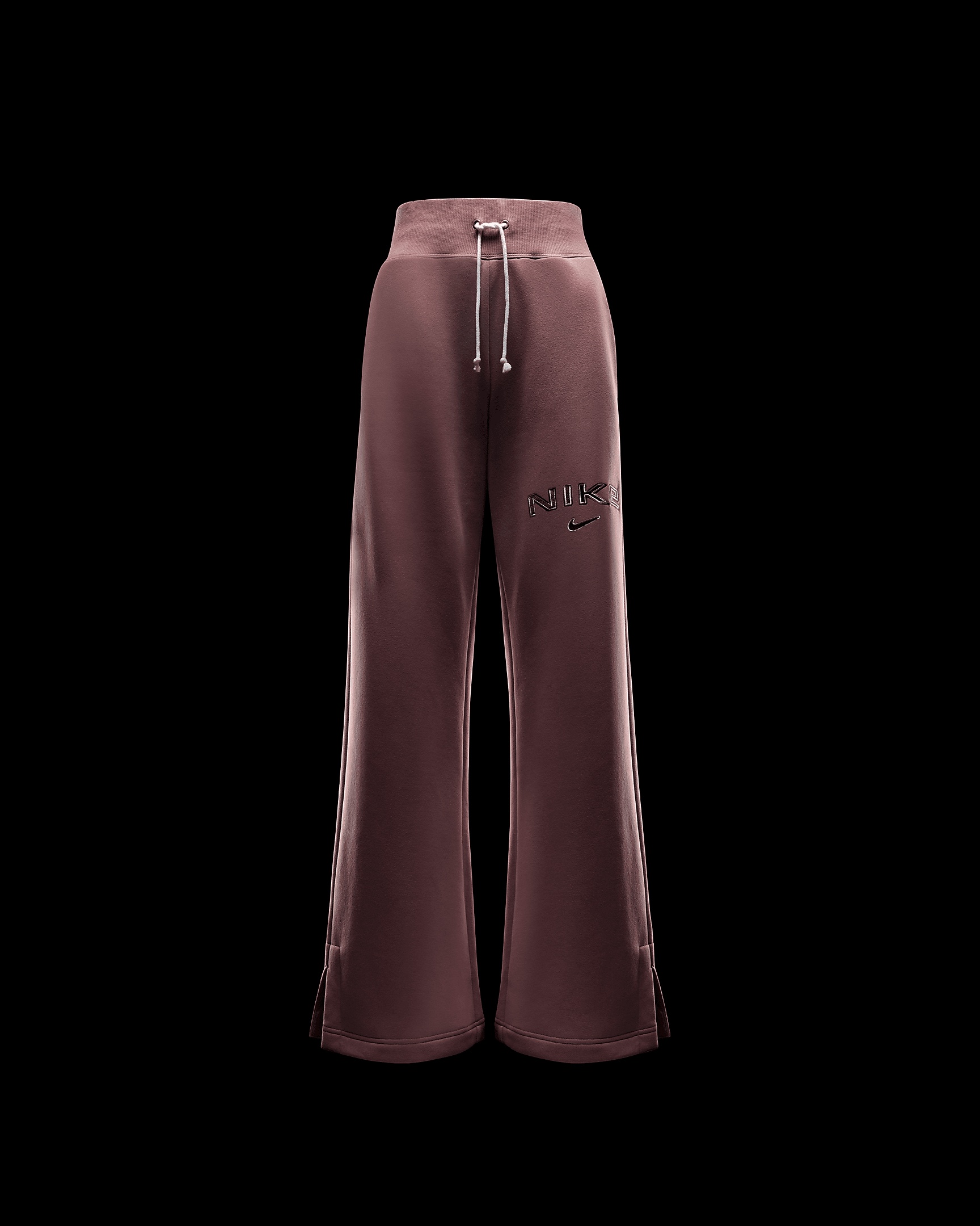 Nike Sportswear Phoenix Fleece Women's High-Waisted Wide-Leg Logo Pants - 6