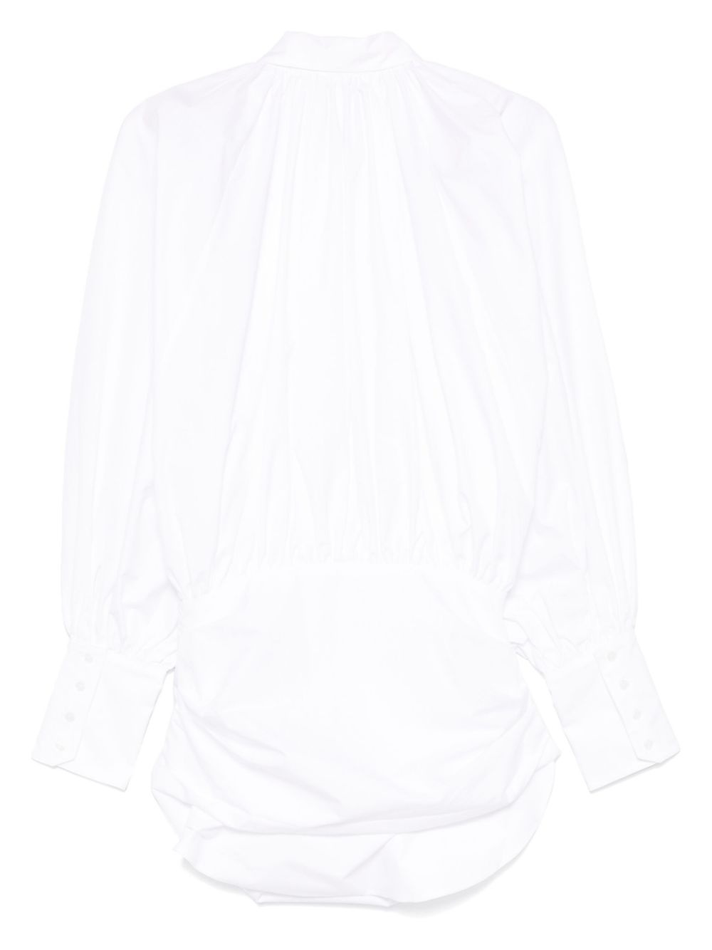 poplin mini dress - 2