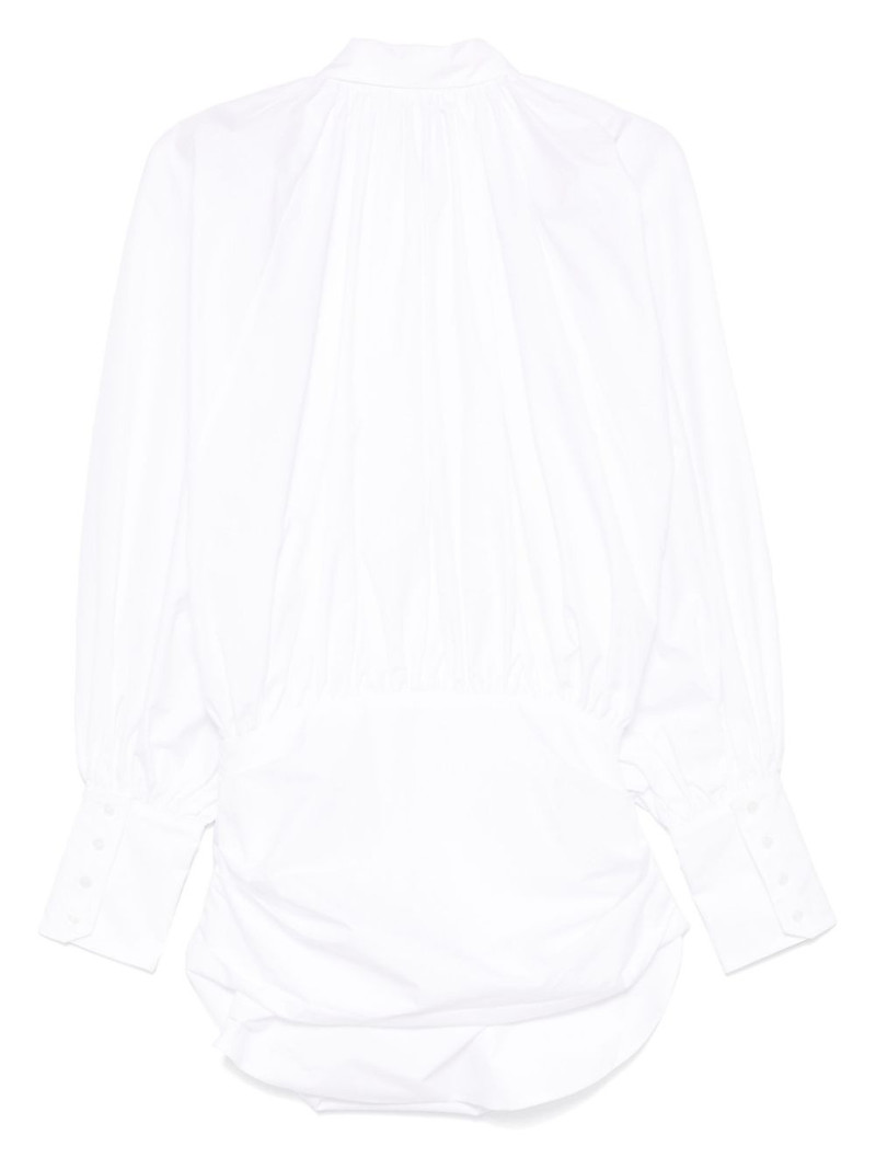 MÔNOT poplin mini dress outlook
