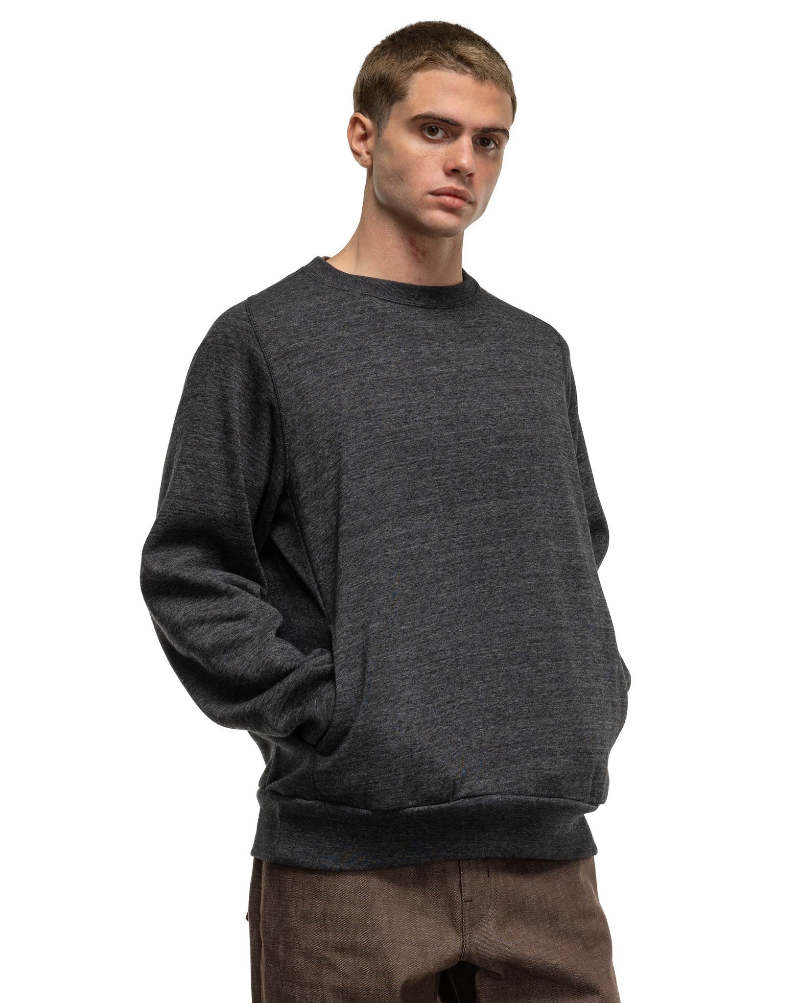 Dweller Crew Pullover C/P/R Sweat Charcoal - 4