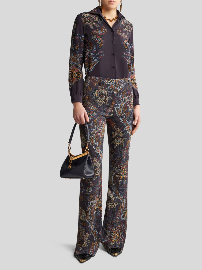 PRINTED CADY TROUSERS 2