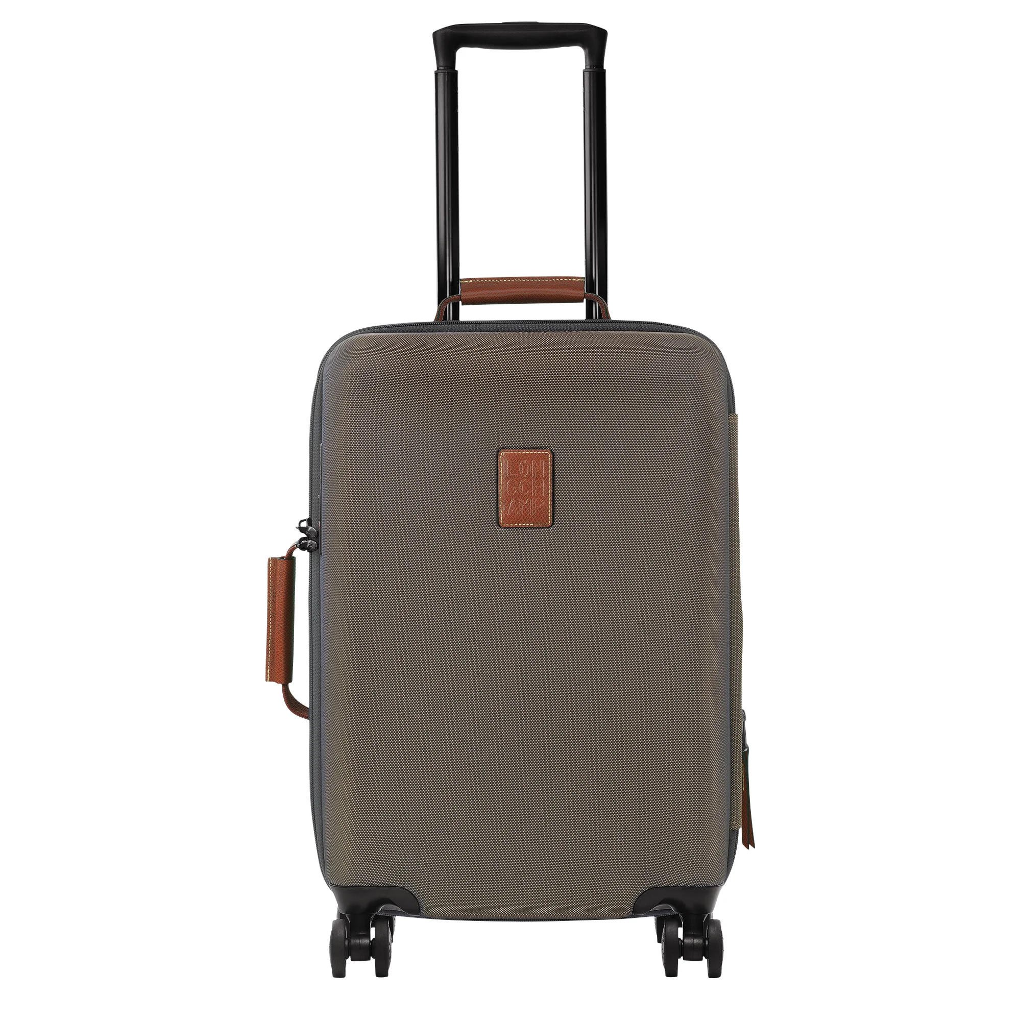 Boxford S Suitcase Brown - Recycled canvas - 1