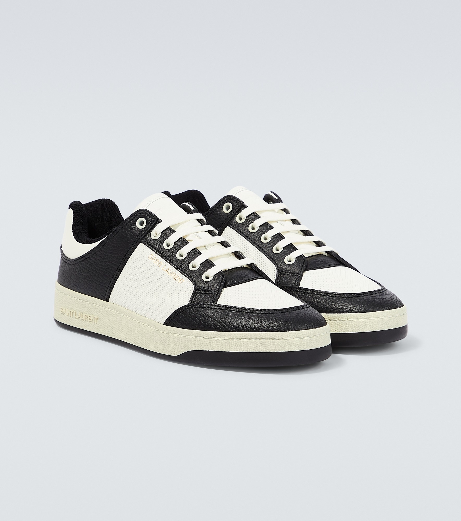 SL/61 leather low-top sneakers - 5