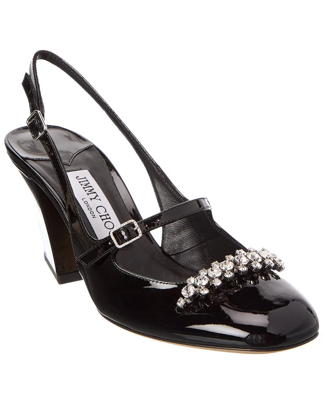 Jimmy Choo Belinda 70 Patent Slingback Pump - 1