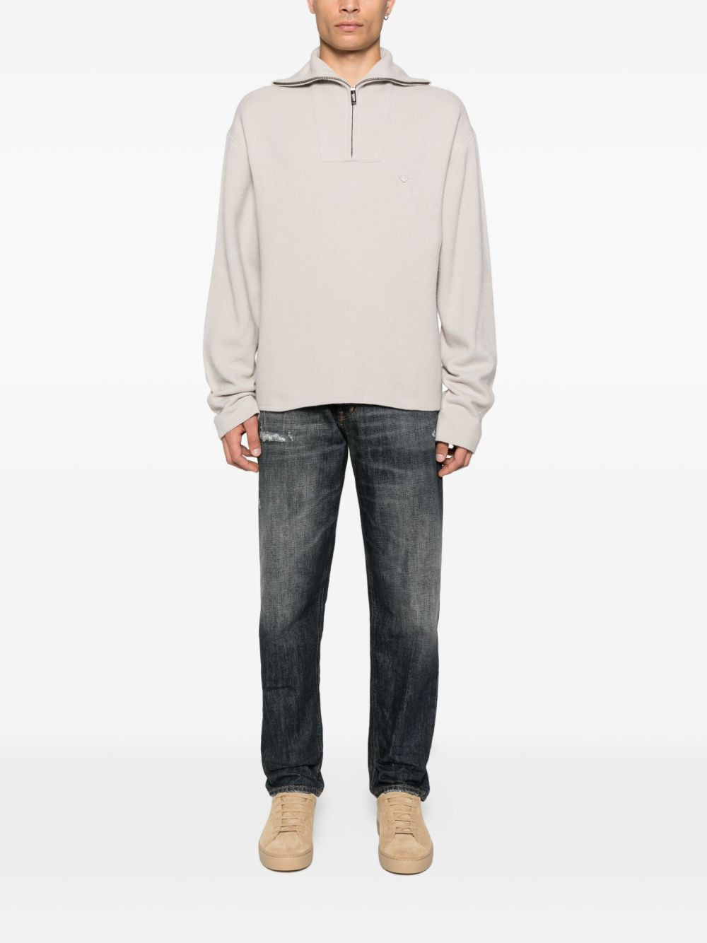 Emporio Armani Sweaters Grey - 2