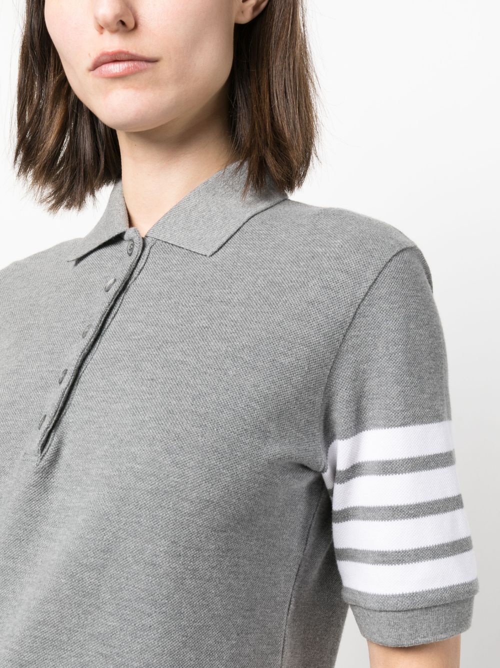 4-Bar Stripe 2003-print polo shirt - 5