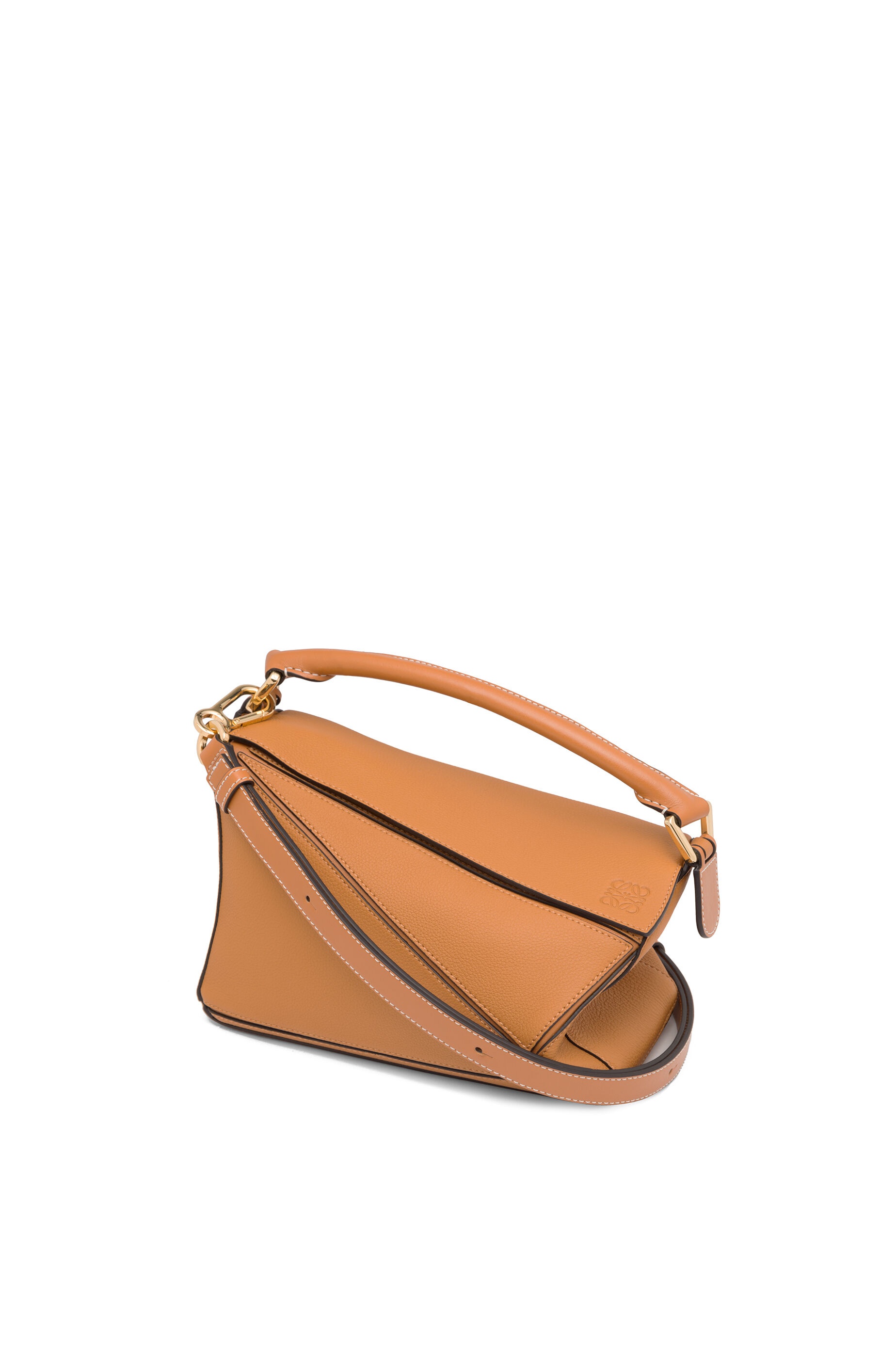 Small Puzzle bag in soft grained calfskin - 4