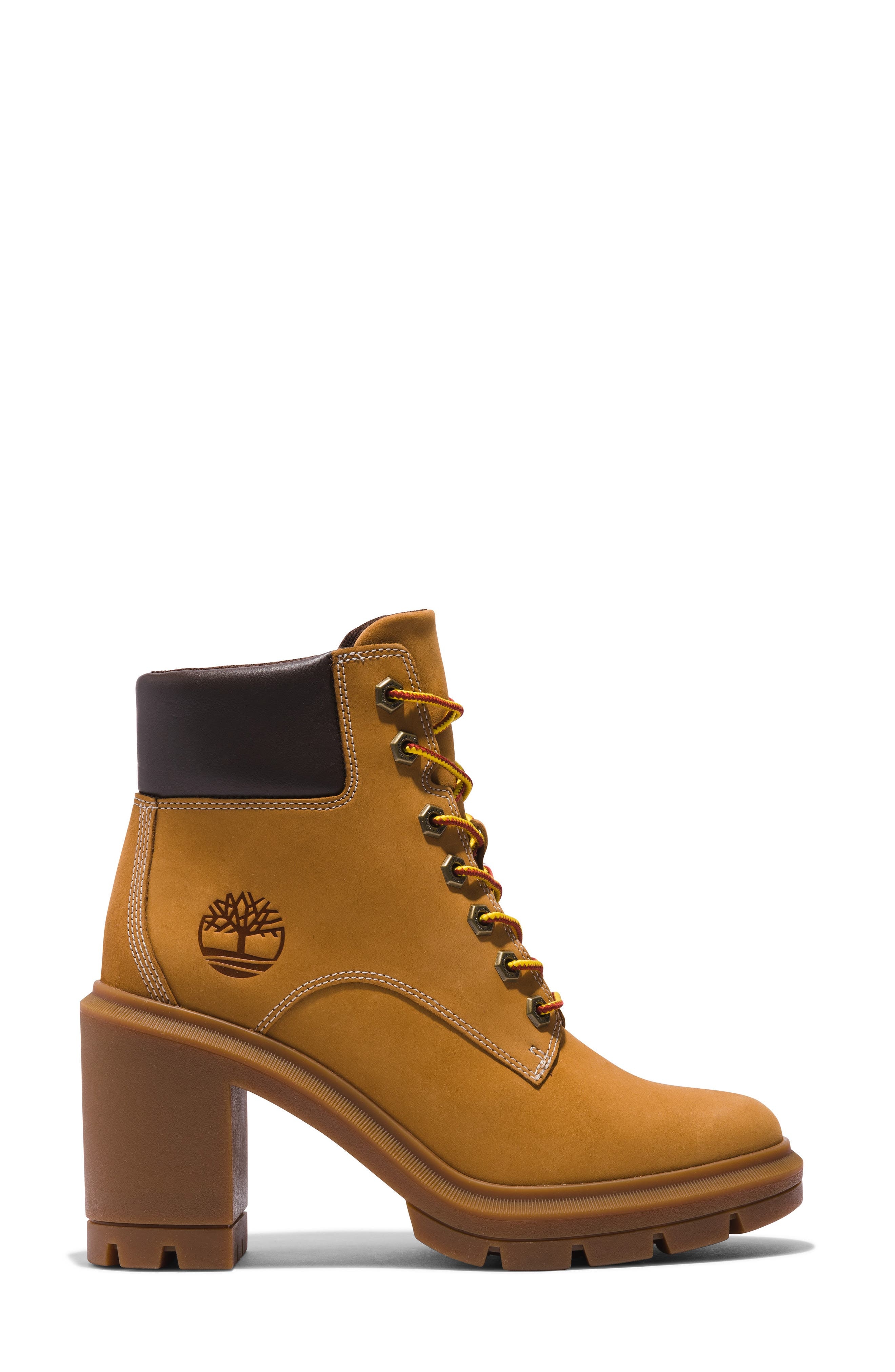 Timberland Allington Heights Block Heel Boot in Wheat at Nordstrom - 3