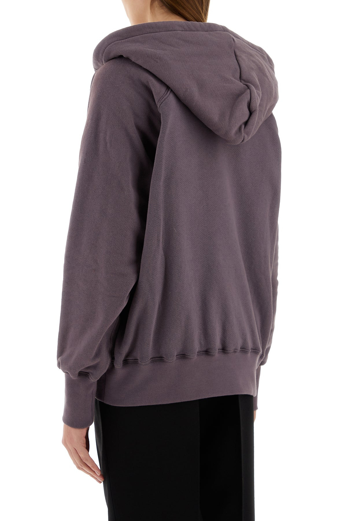 Purple cotton sweatshirt - 4