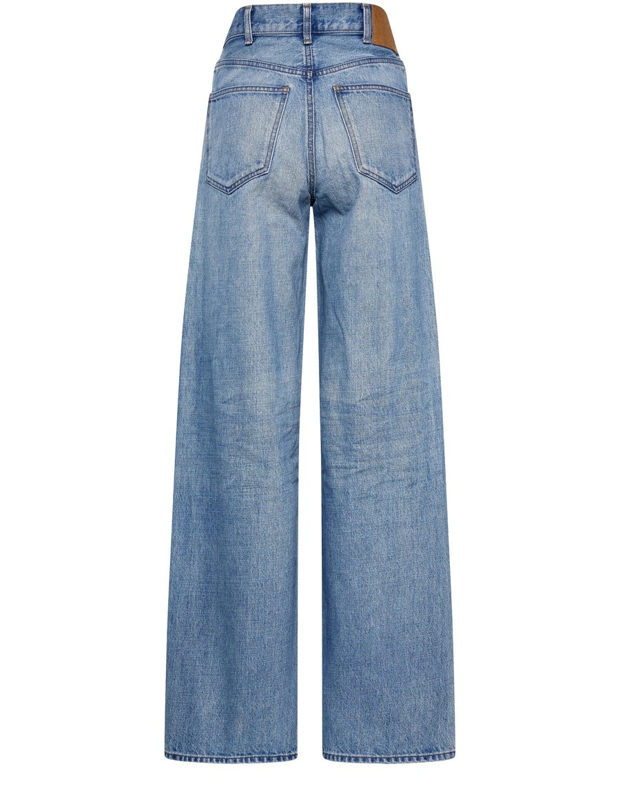 関税込 CELINE kitty jeans in pismo wash denim KITTY JEANS IN PISMO WASH DENIM - PISMO WASH | CELINE