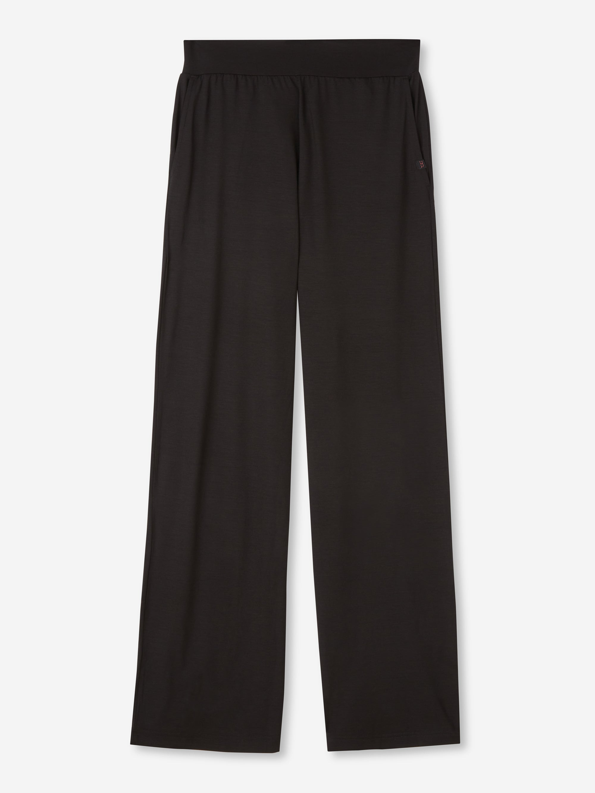 Women's Lounge Trousers Basel Micro Modal Stretch Black - 8