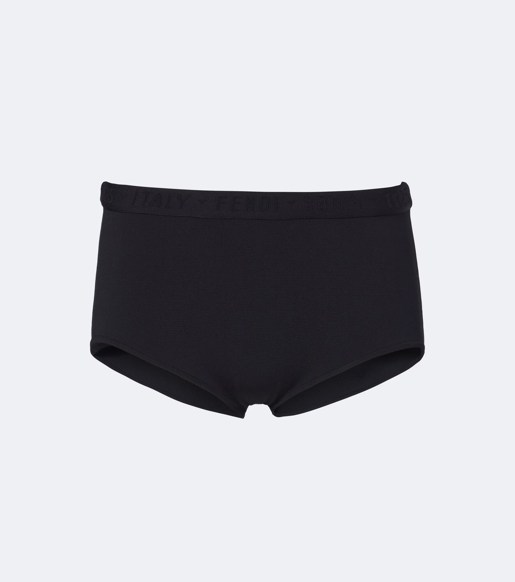 Logo knitted micro shorts - 1