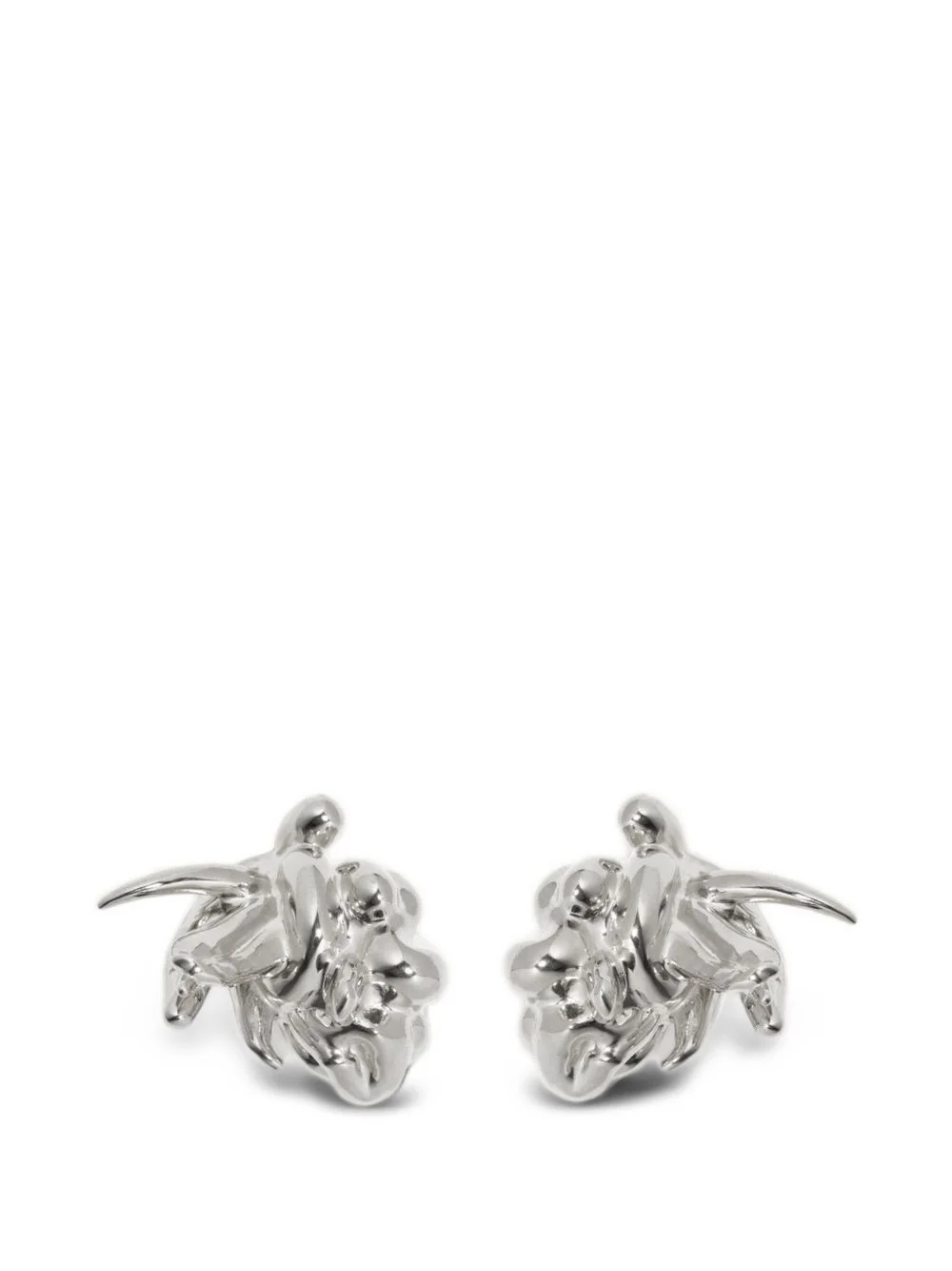 General Strike sculptural earrings - 1