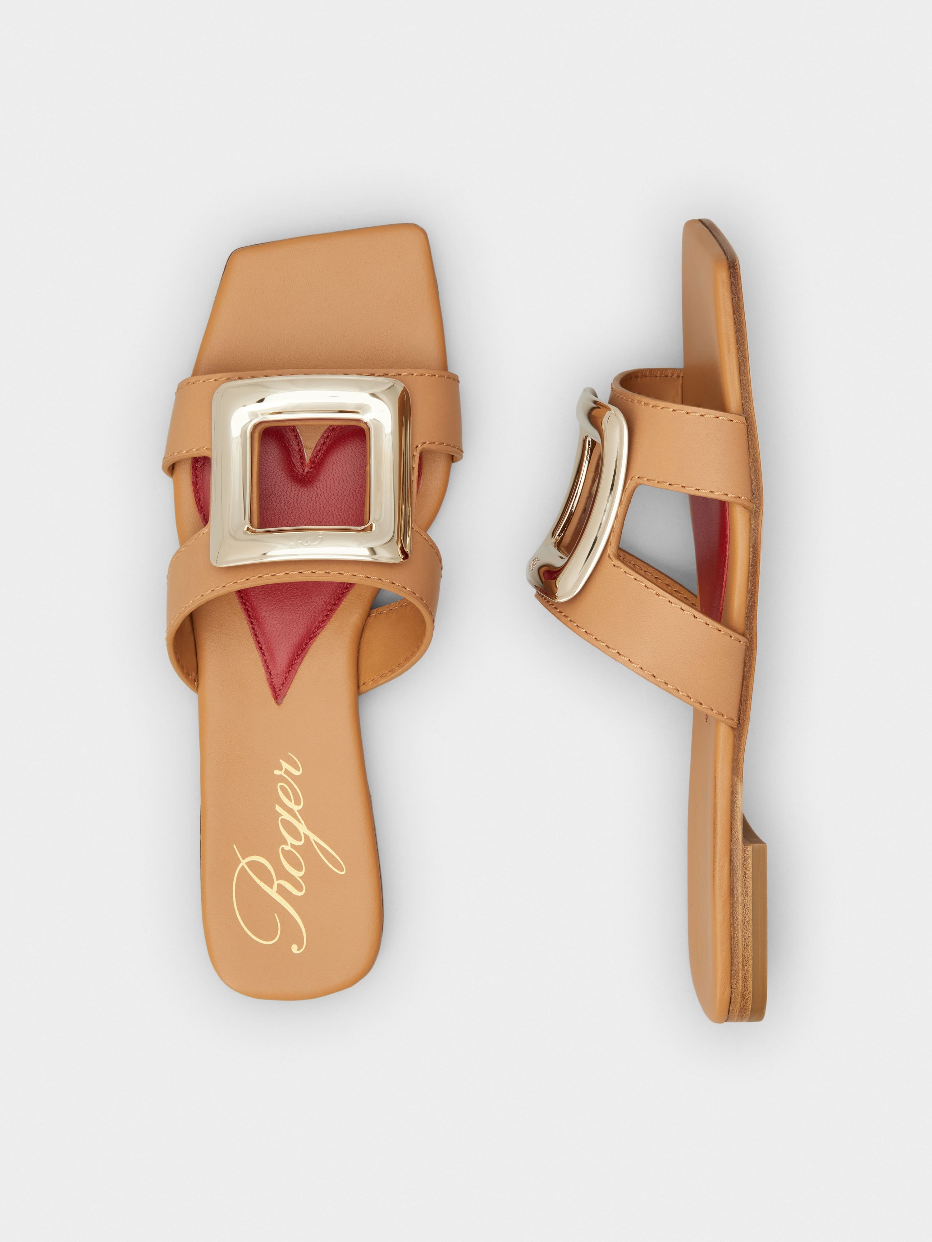 Viv' by the Sea Mules in leather - 4