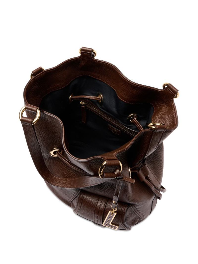 Premier Flirt leather bucket bag 5