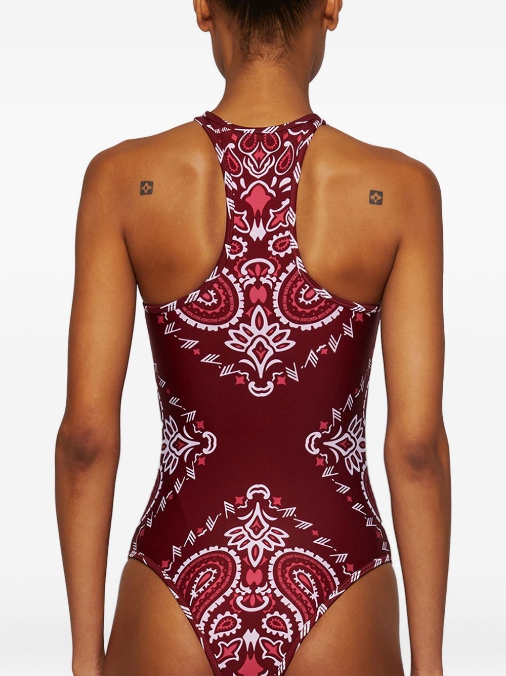 ワンピース水着 THE ATTICO Woman Swimsuit Red WBC00009PAA094AA 010 THE ATTICO: Swimsuit woman - Red | The Attico swimsuit