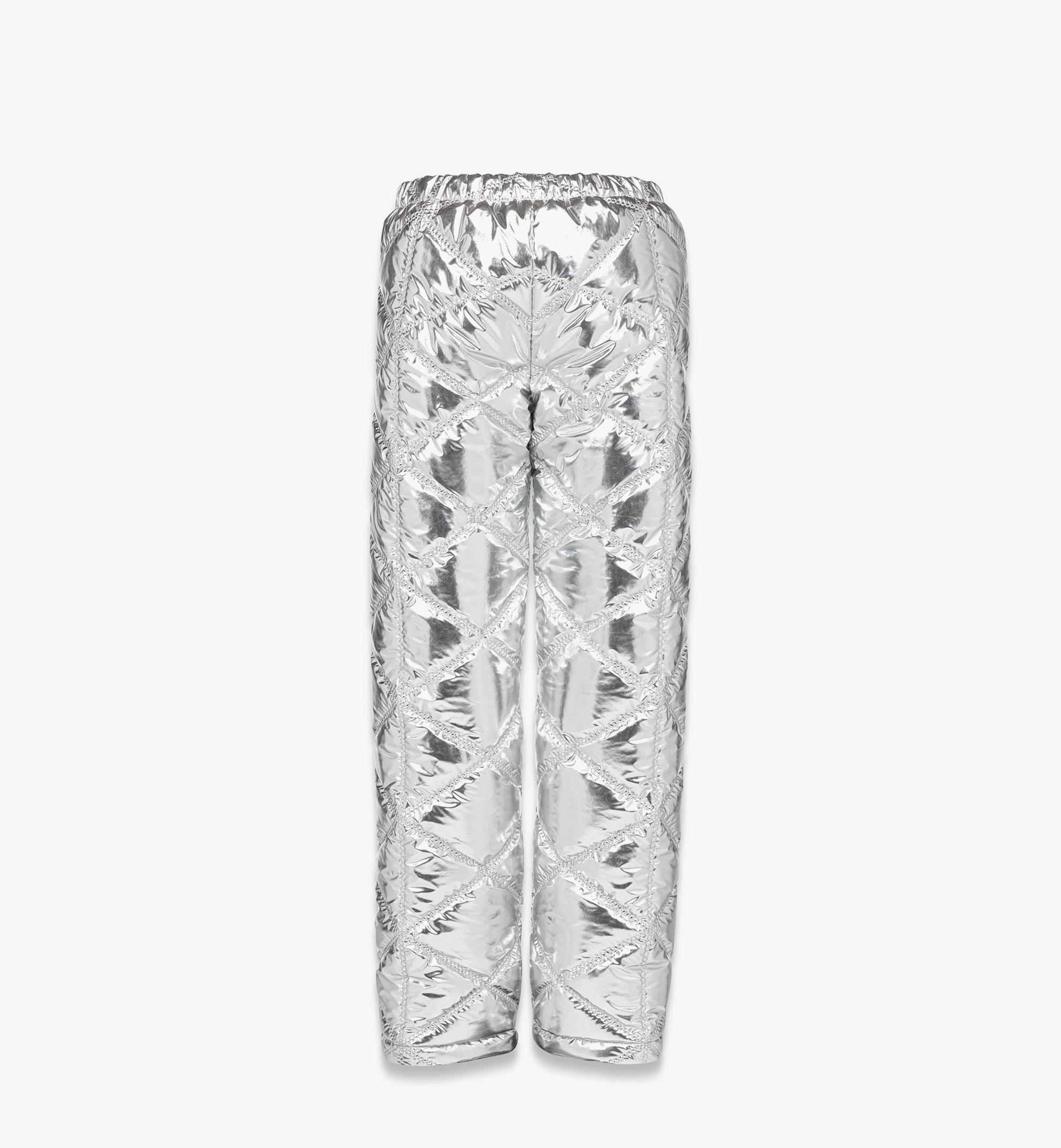 Après-Ski Quilted Pants in Metallic Polyester - 2