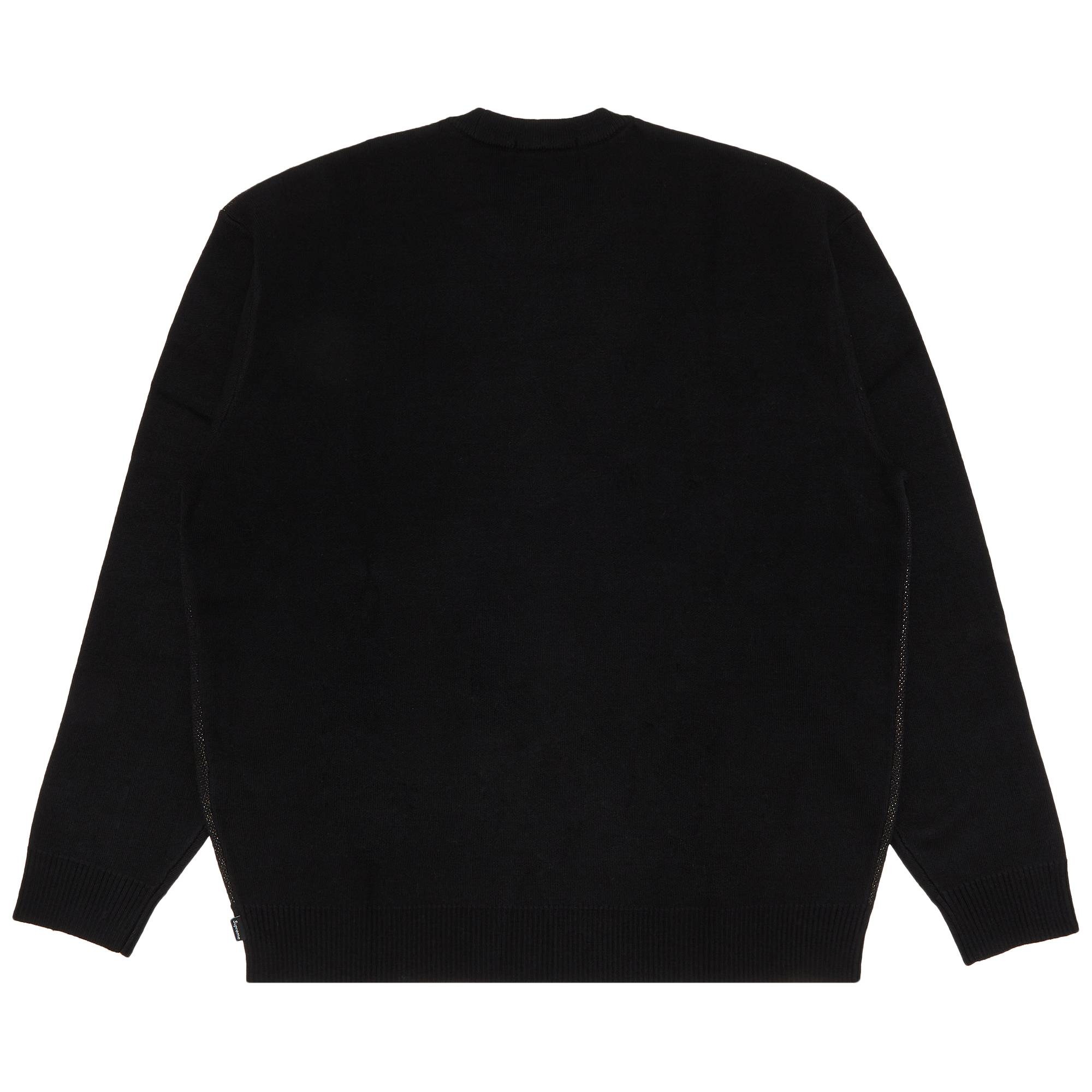 Supreme American Psycho Sweater Black Men's - FW23 - US