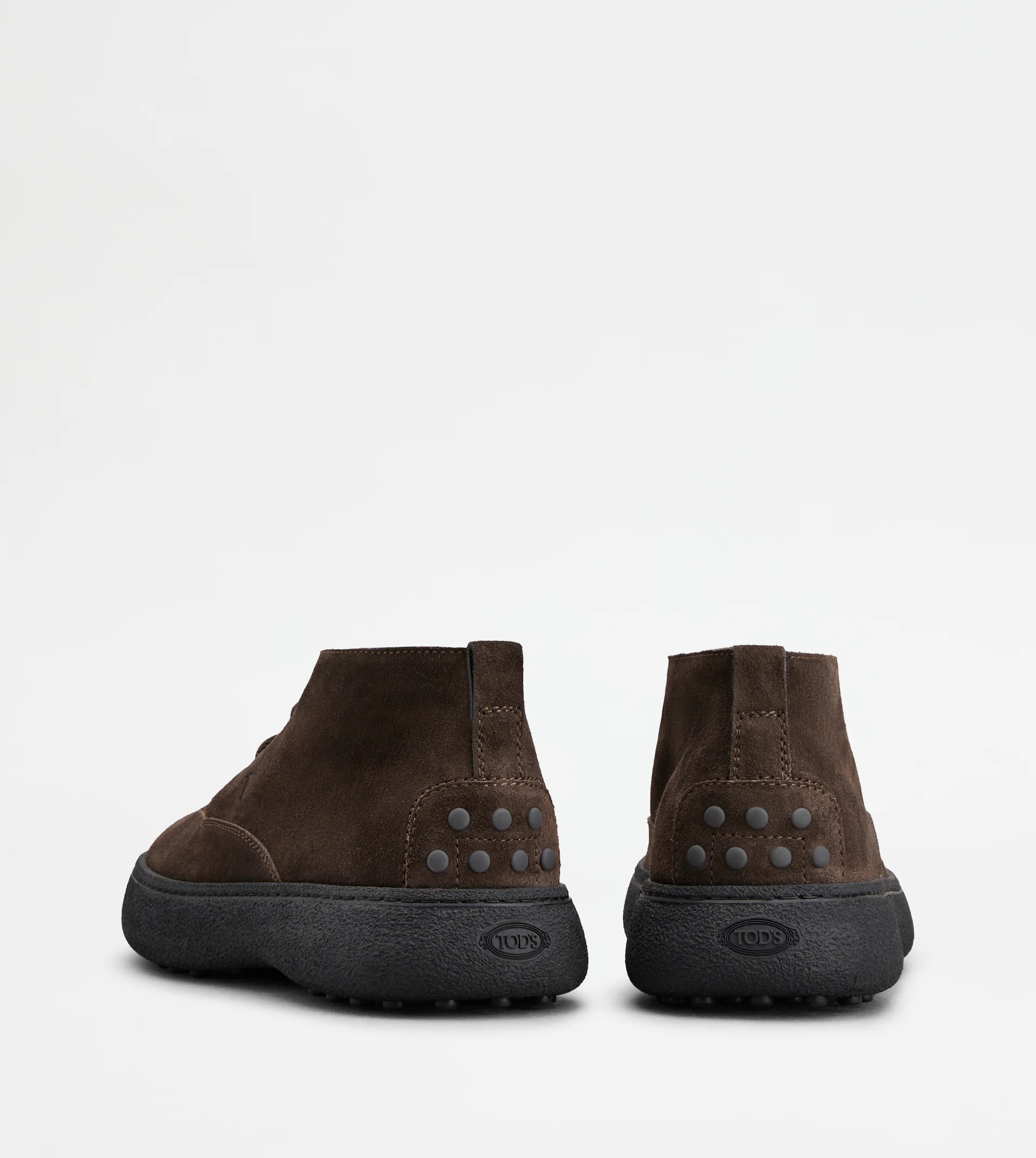 TOD'S W. G. DESERT BOOTS IN SUEDE - BROWN - 2