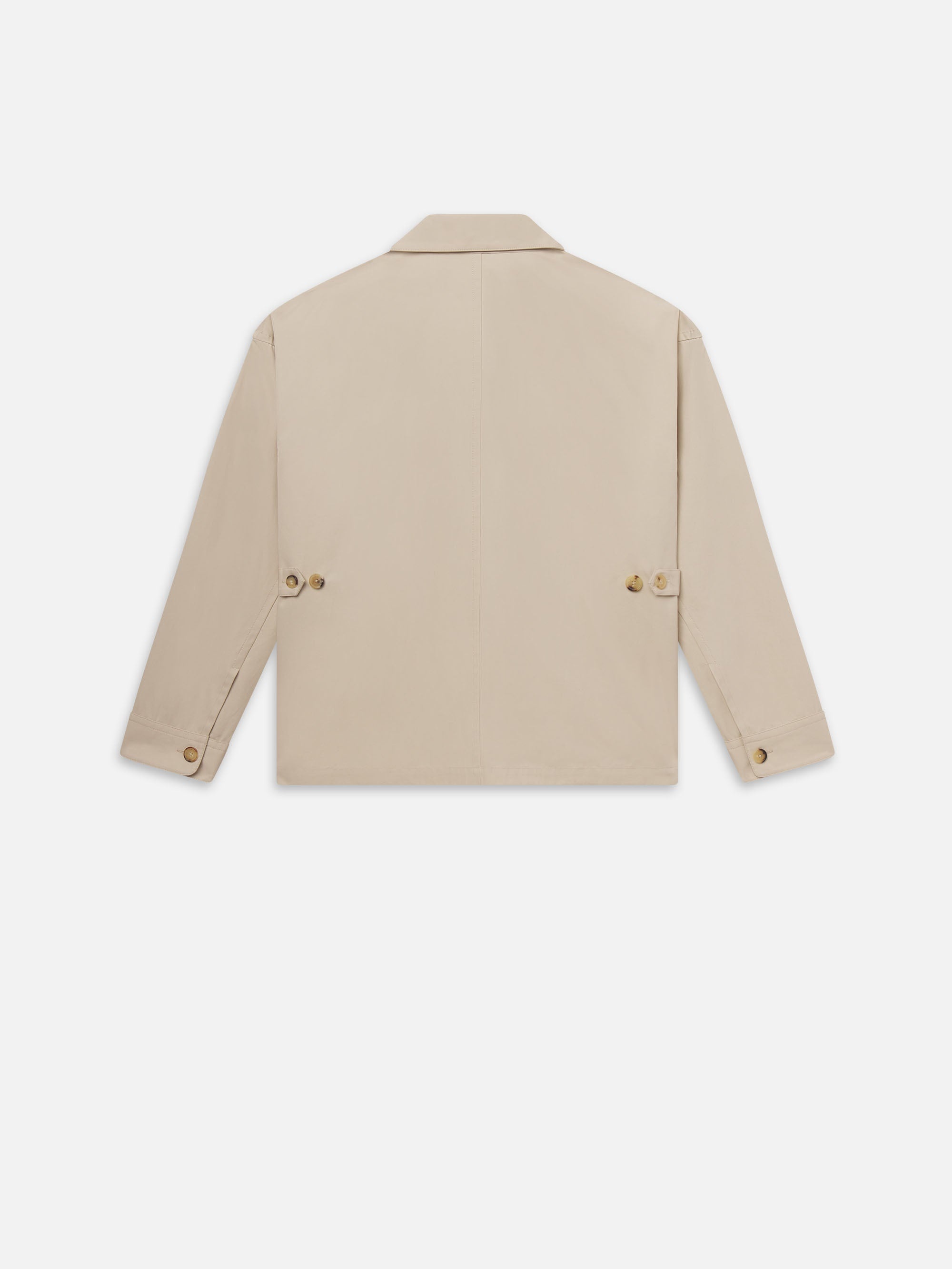 Light Multi Pocket Jacket in Light Beige - 5
