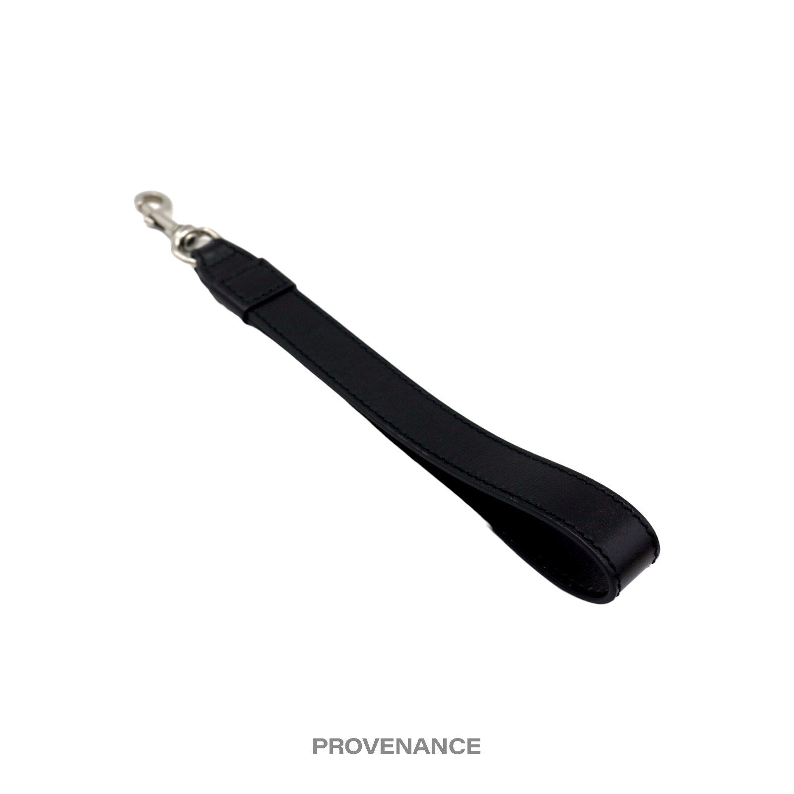Gucci Clutch Lanyard - Black Leather Aged SIlver - 2