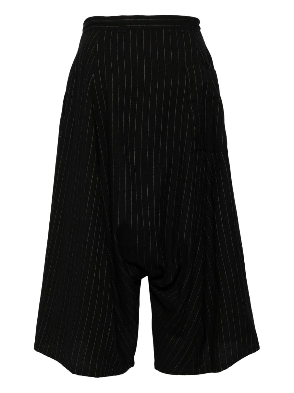 pinstripe cropped trousers - 2