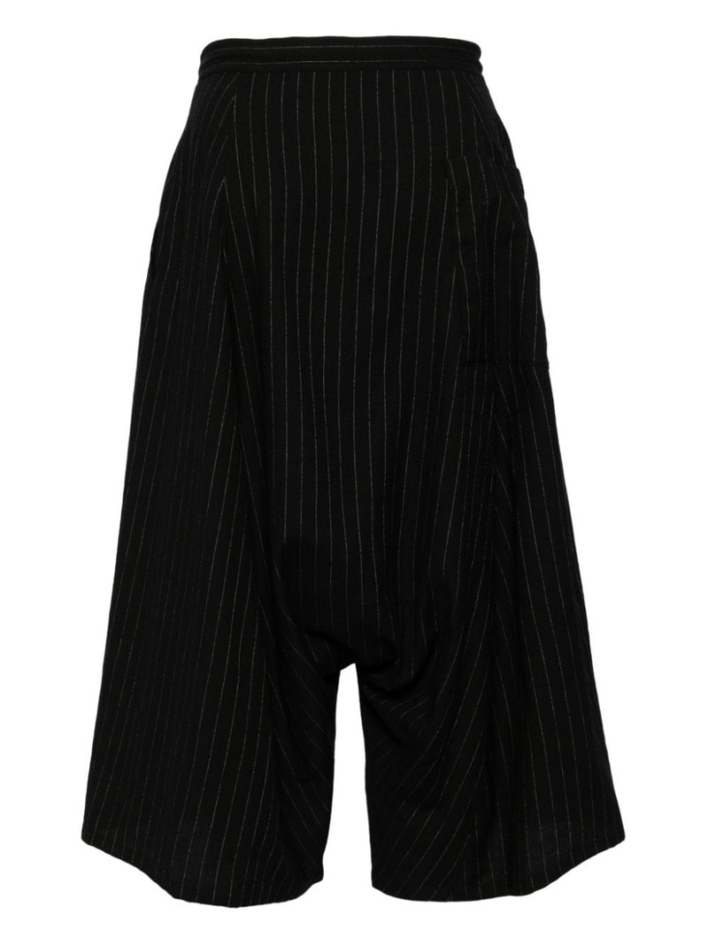 Y's pinstripe cropped trousers outlook