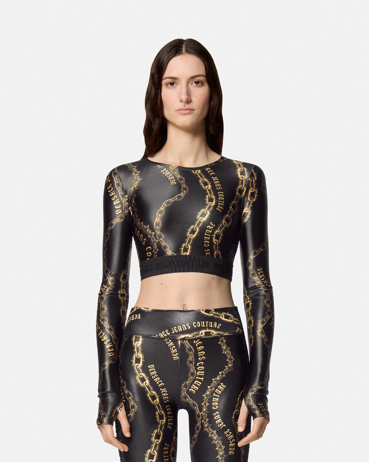 Chain Couture Crop Top - 4