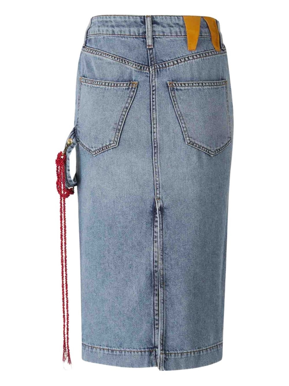 denim skirt - 2