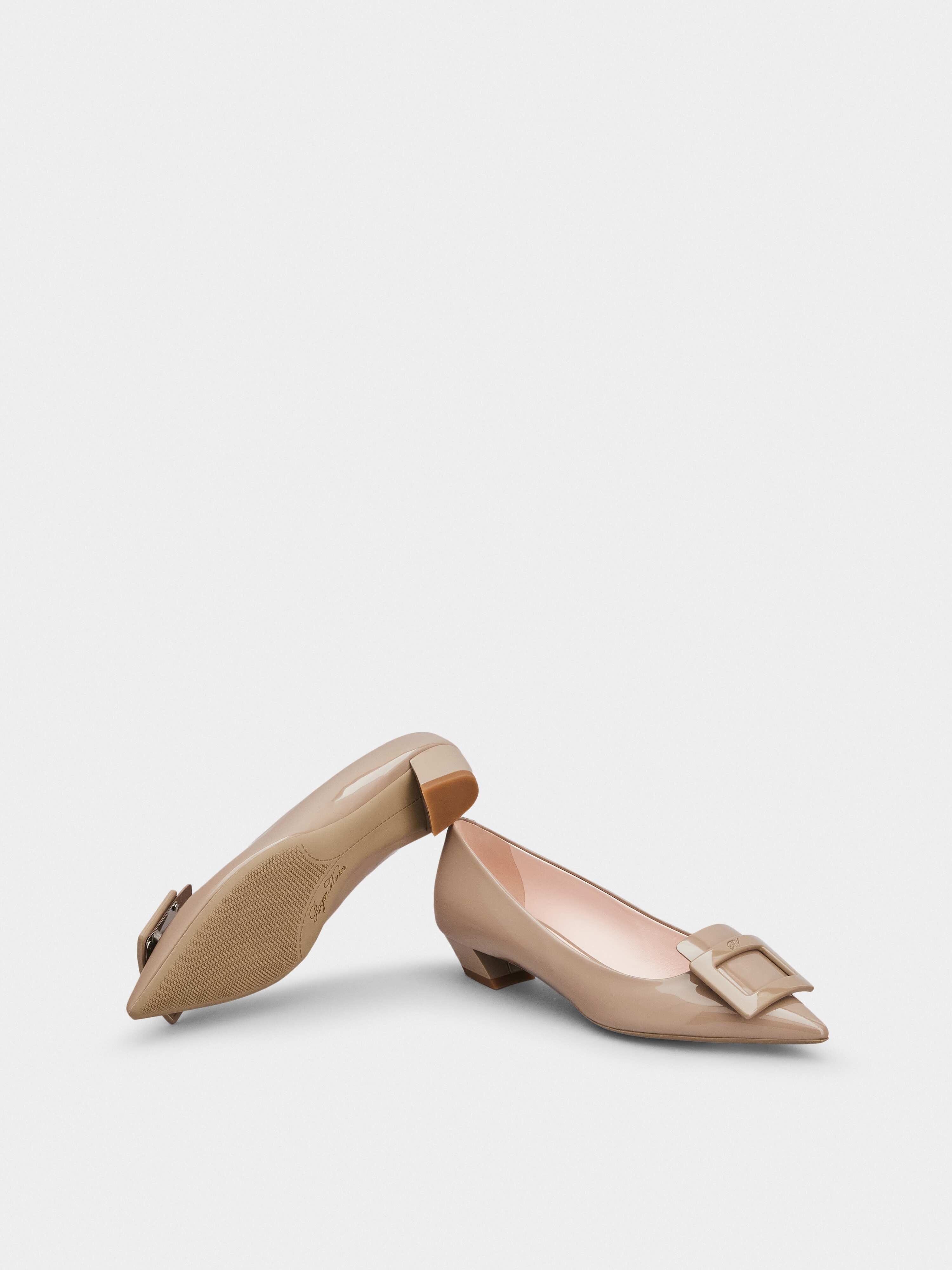 Gommettine Lacquered Buckle Ballerinas in Patent Leather - 6