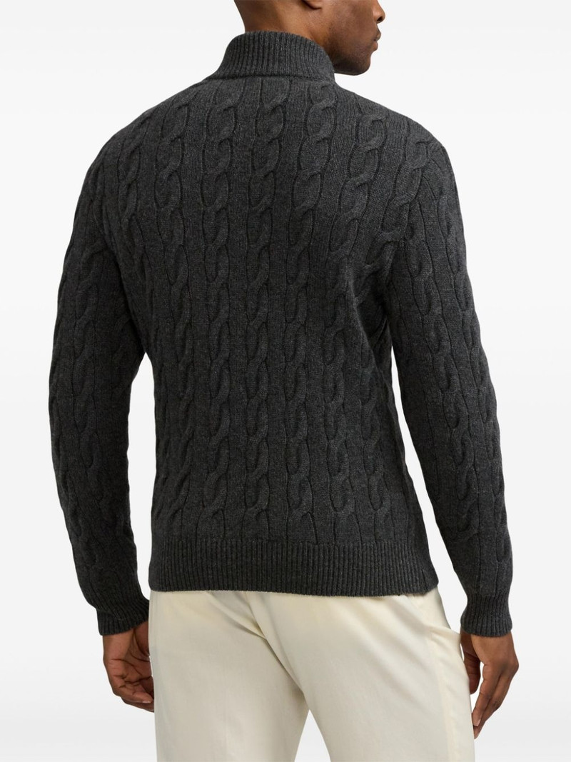 cable-knit sweater 5